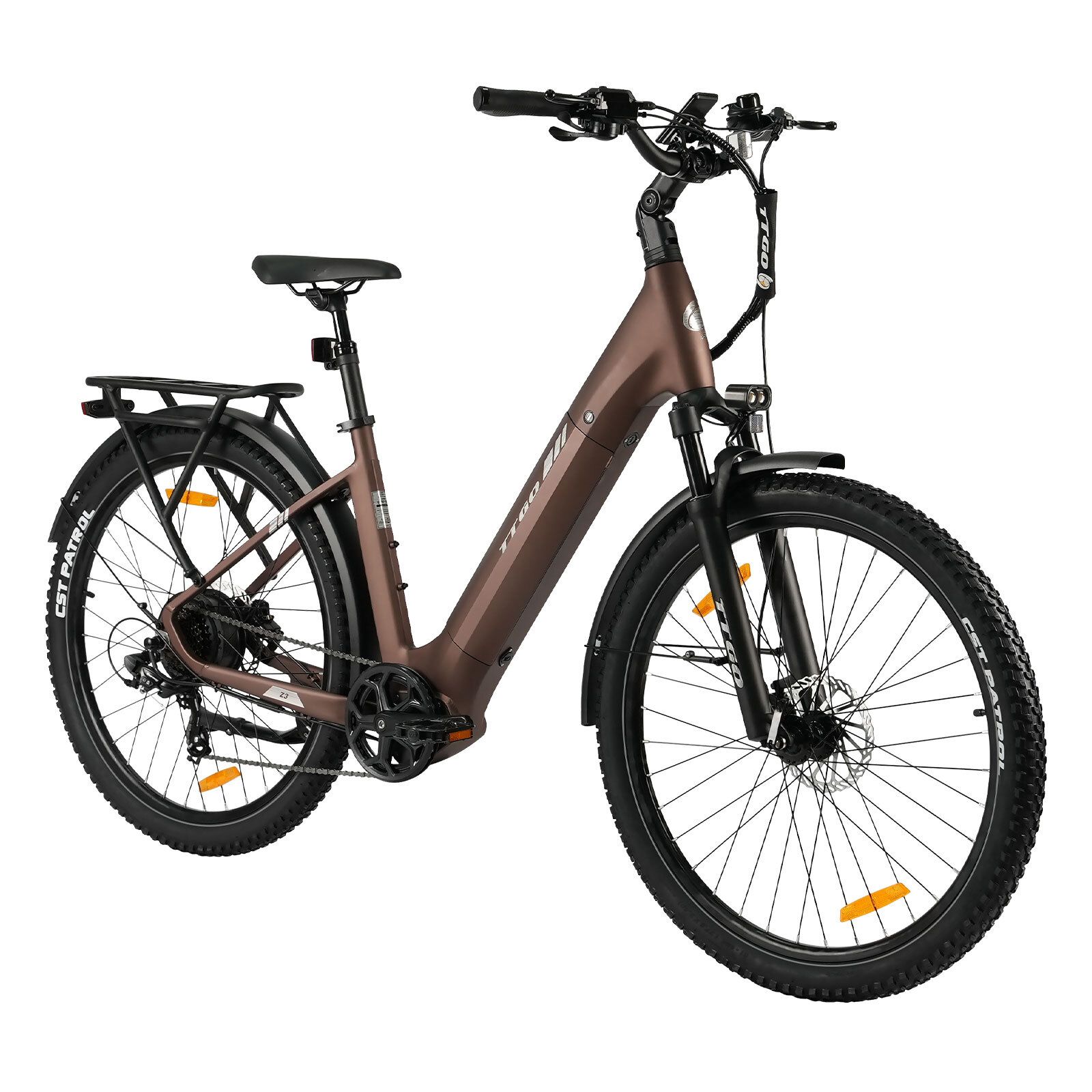Ttgo Z3 Elektrofahrrad mit herausnehmbarem 48V 15Ah Akku und hydraulischen Scheibenbremsen 1 St