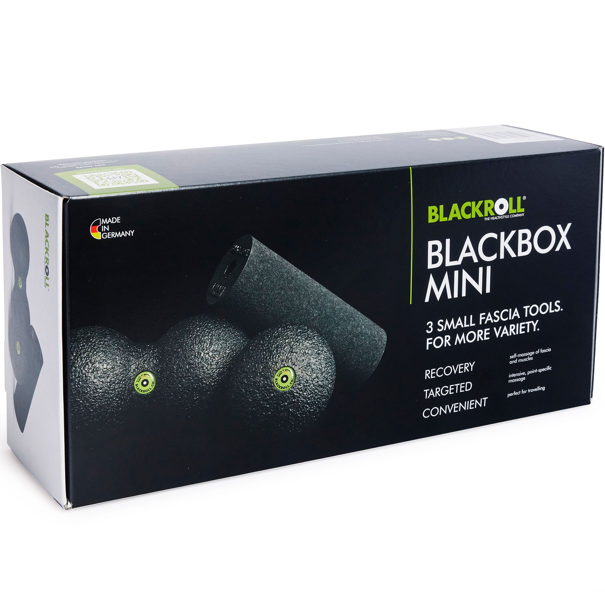 BLACKROLL® Blackbox Mini Set - für die punktuelle Faszienmassage geeignet
