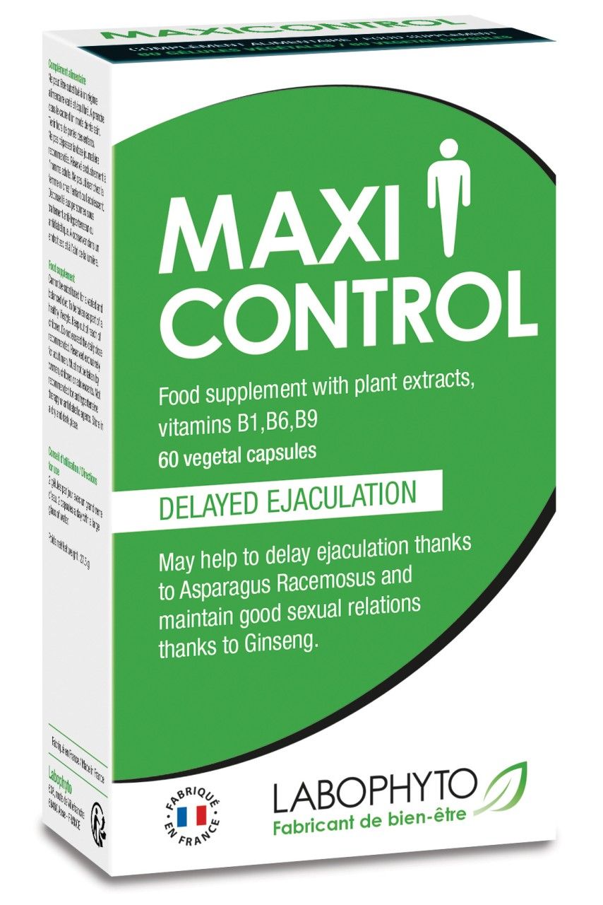 Maxi Control Kapselverpackung, 60 vegetarische Kapseln, mit Pflanzenextrakten.