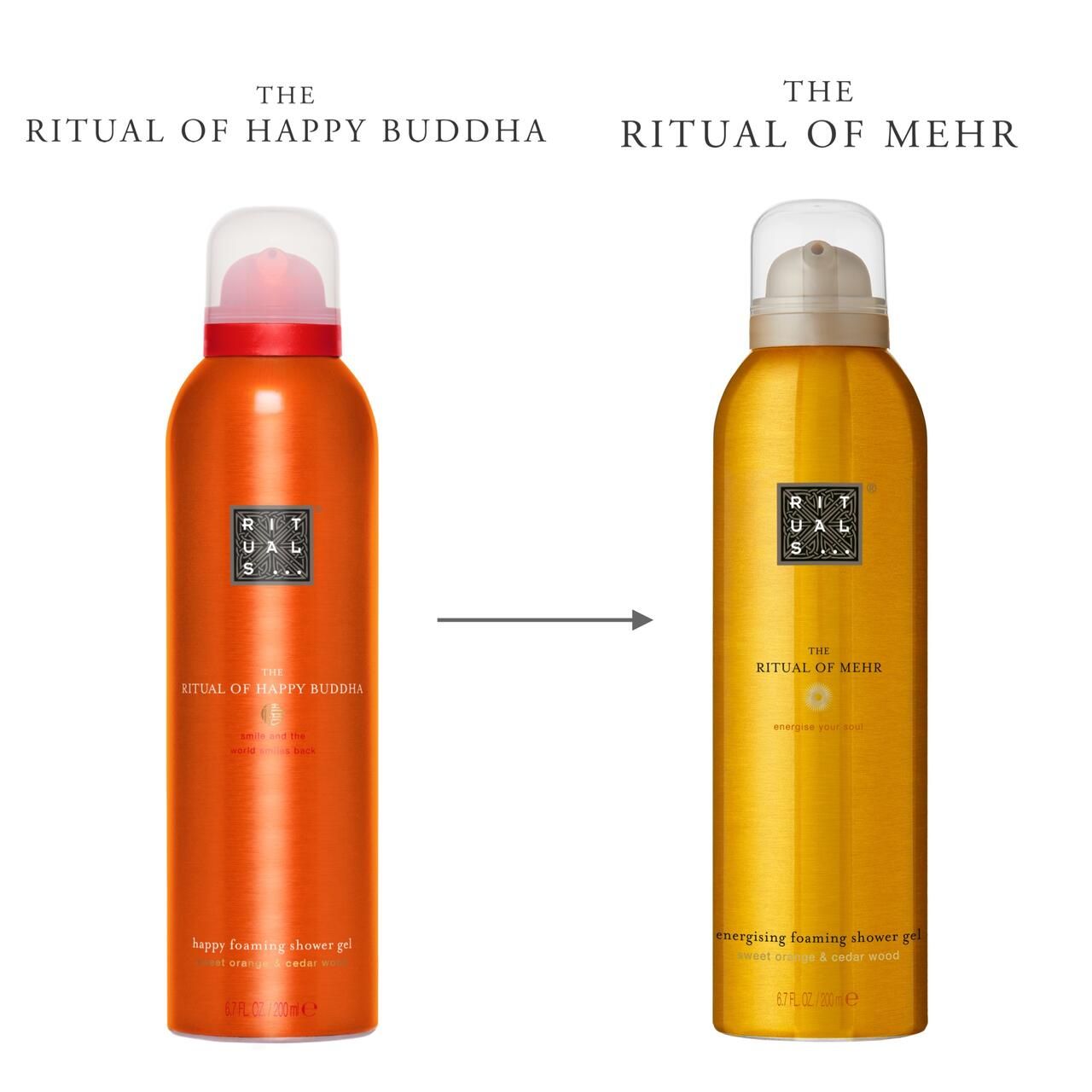 Rituals, The Ritual of Happy Buddha Happy Foaming Shower Gel