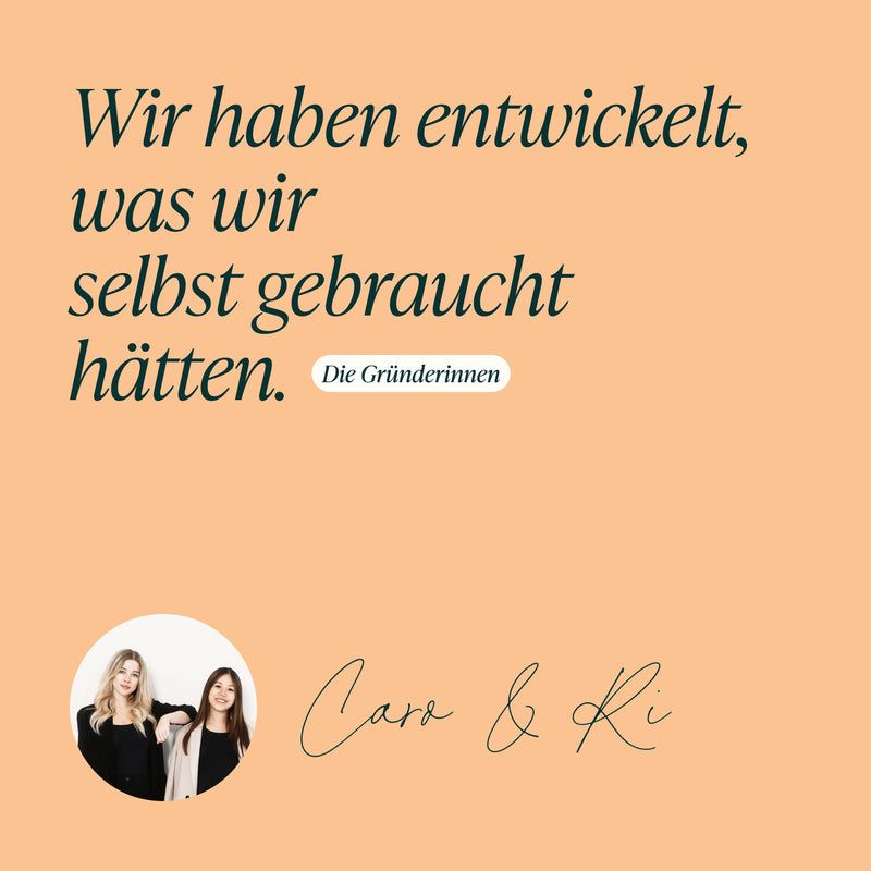 Die Gründerinnen Caro & Ki von Cari Nutrition.