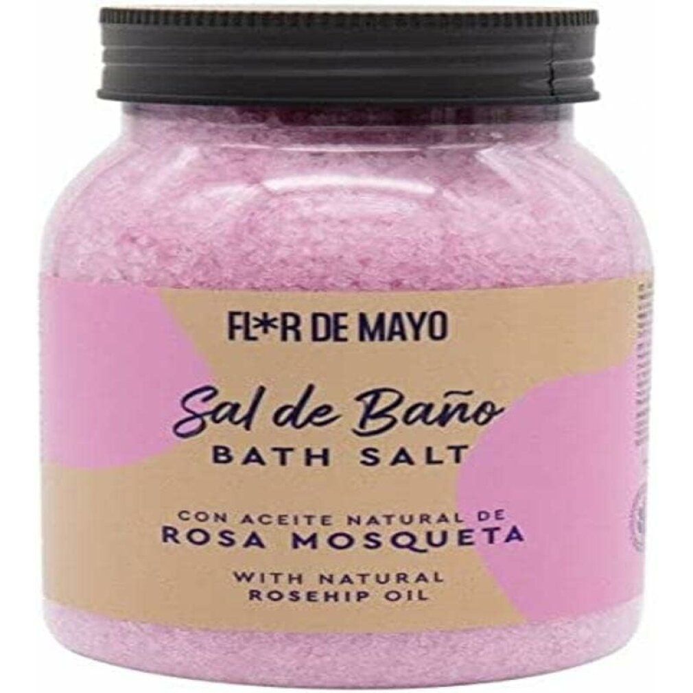 Flor De Mayo Sal De Baño Rosa Mosqueta