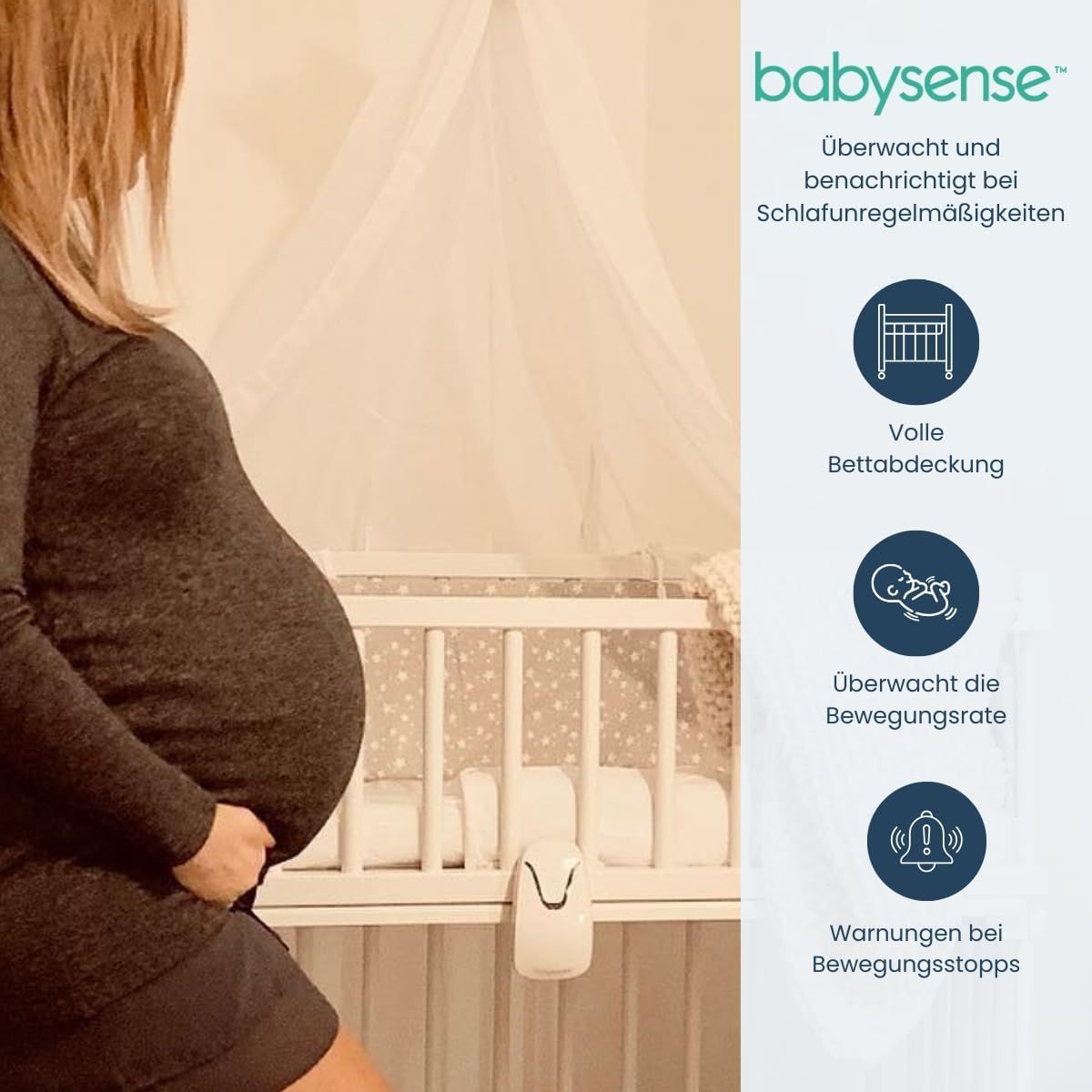 Babysense Baby Atemmonitor und Babyphone