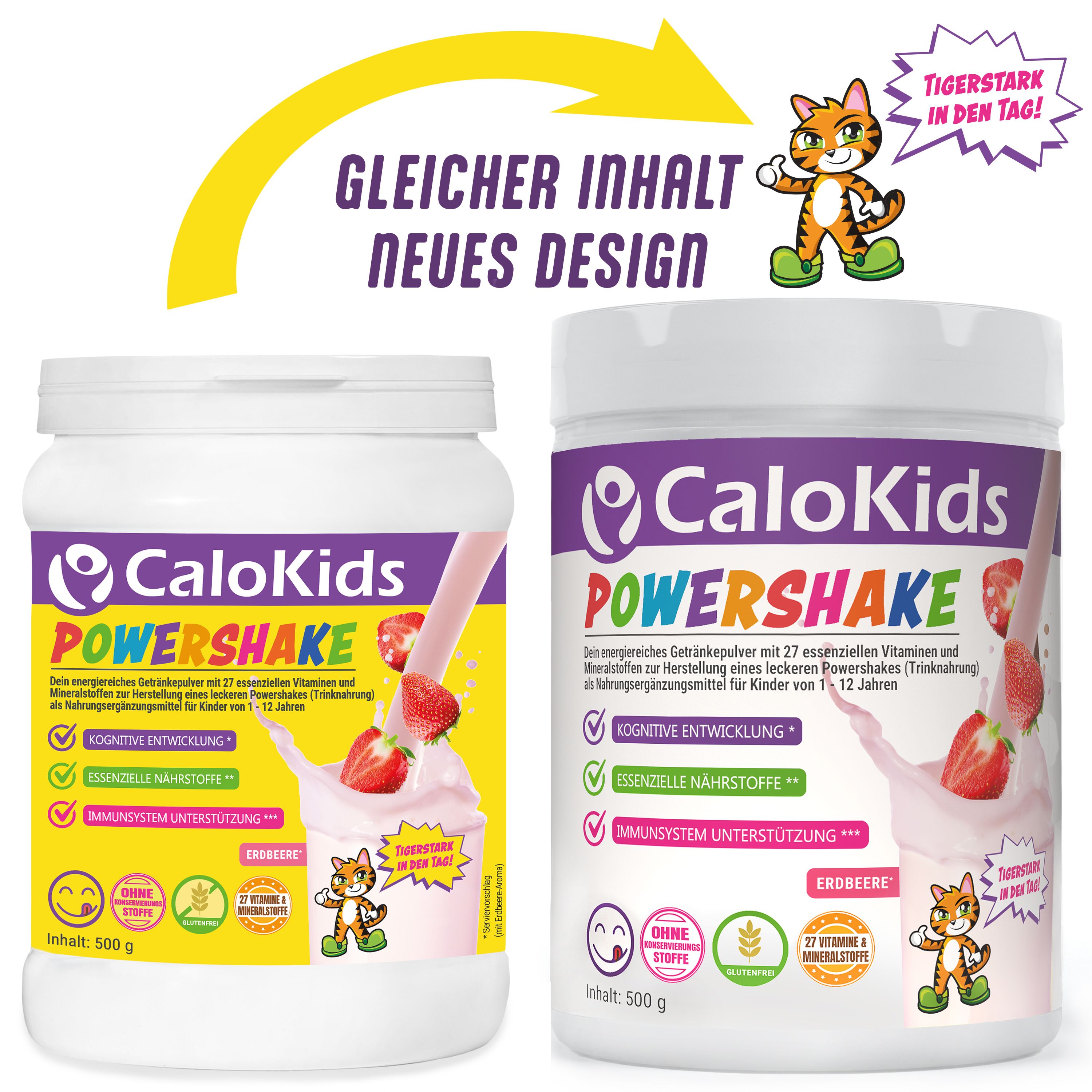 CaloKids Kinder Trinknahrung | 27 Vitamine Mineralstoffe & Protein 1 g Pulver zur Herstellung einer Lösung zum Einnehmen