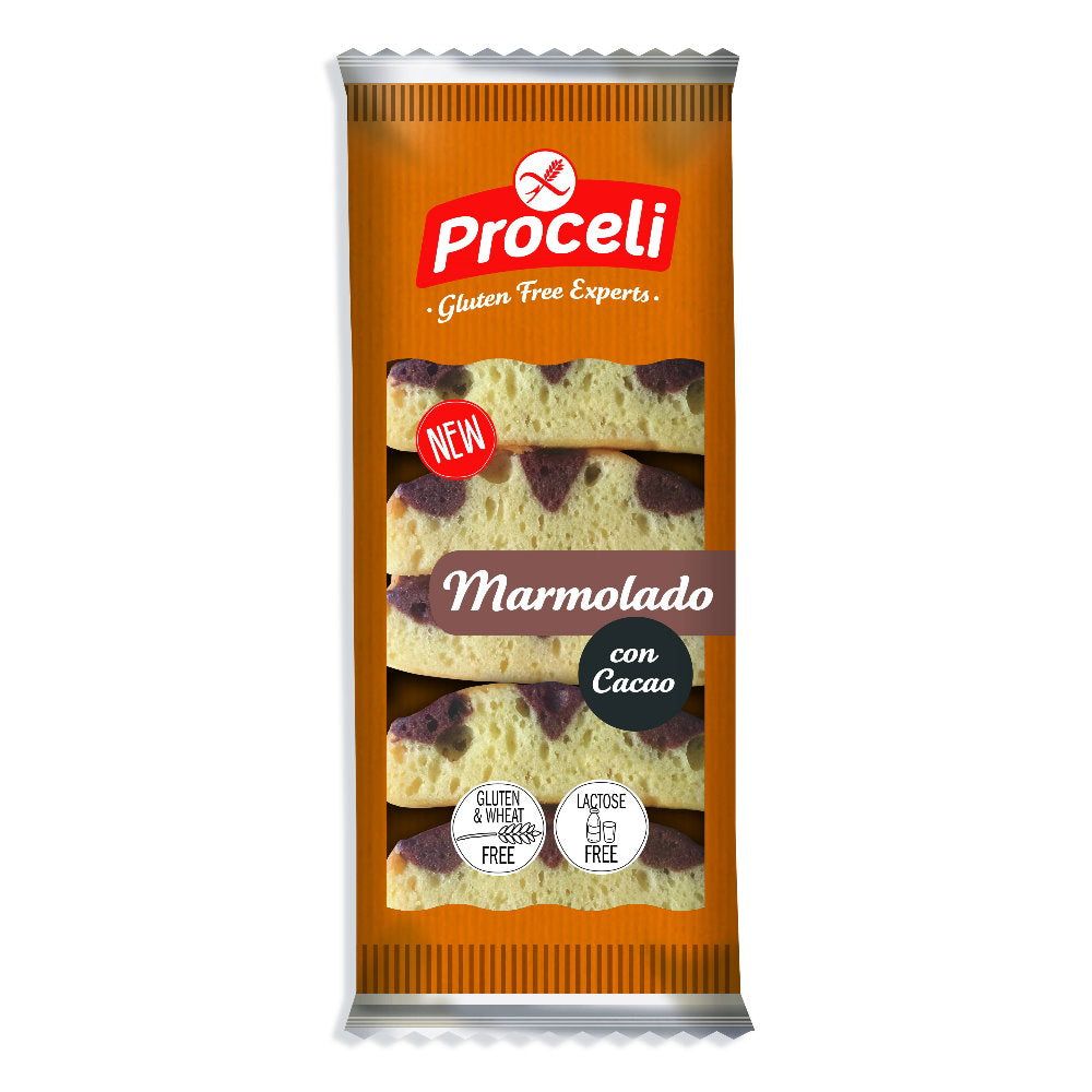 Proceli  Marmolado Marmorkuchen glutenfrei