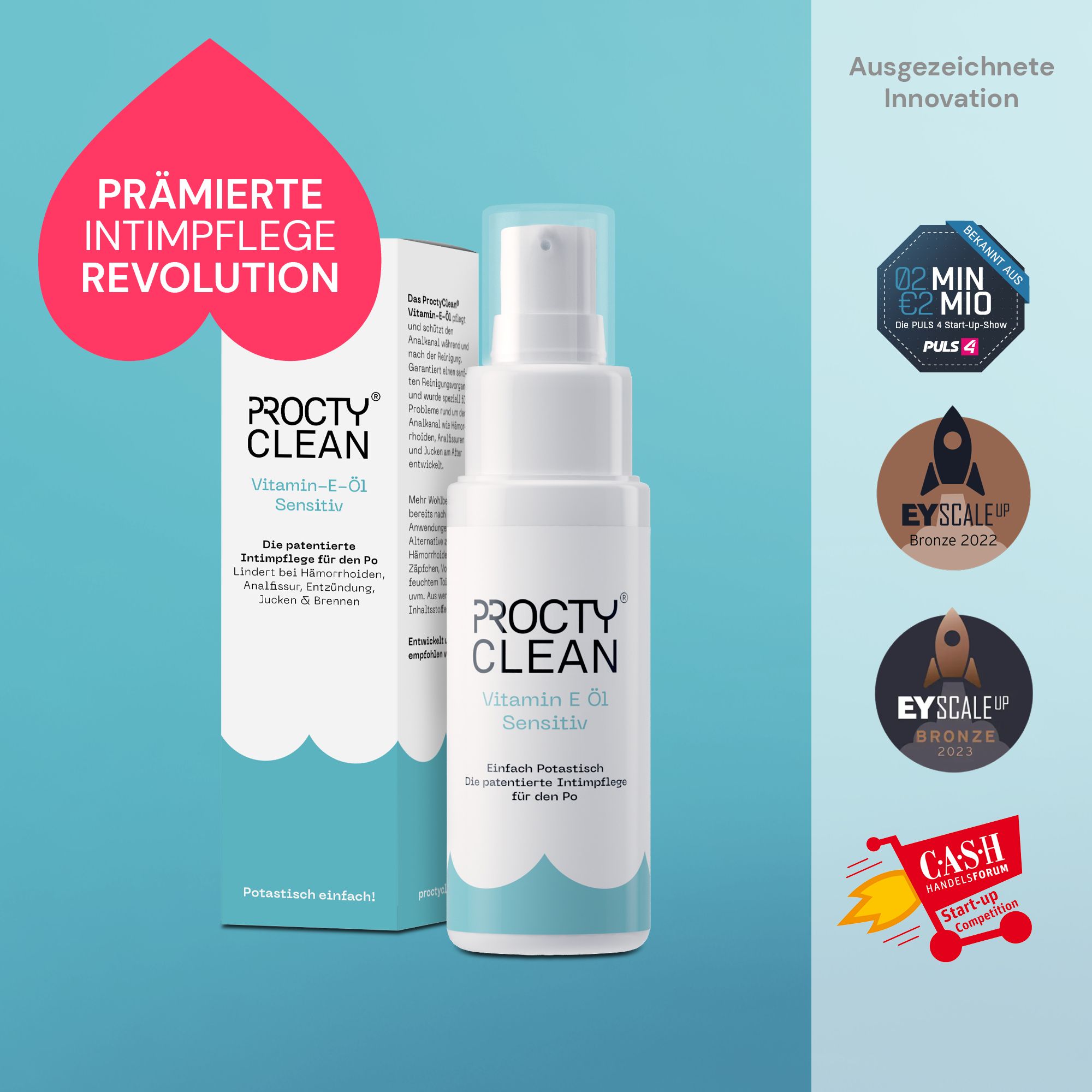 ProctyClean® Vitamin-E-Öl Multi-Pack