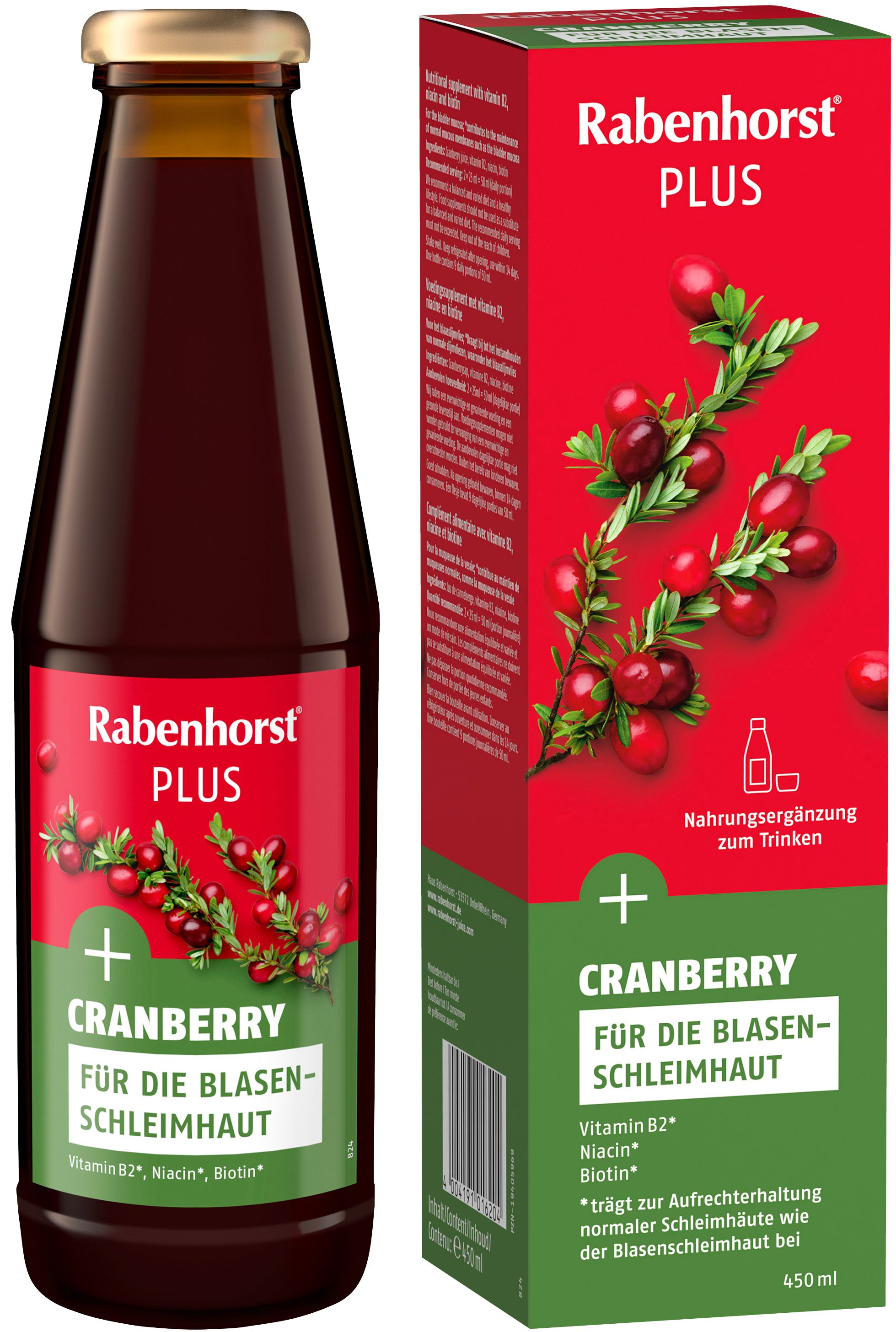Rabenhorst Cranberry Plus