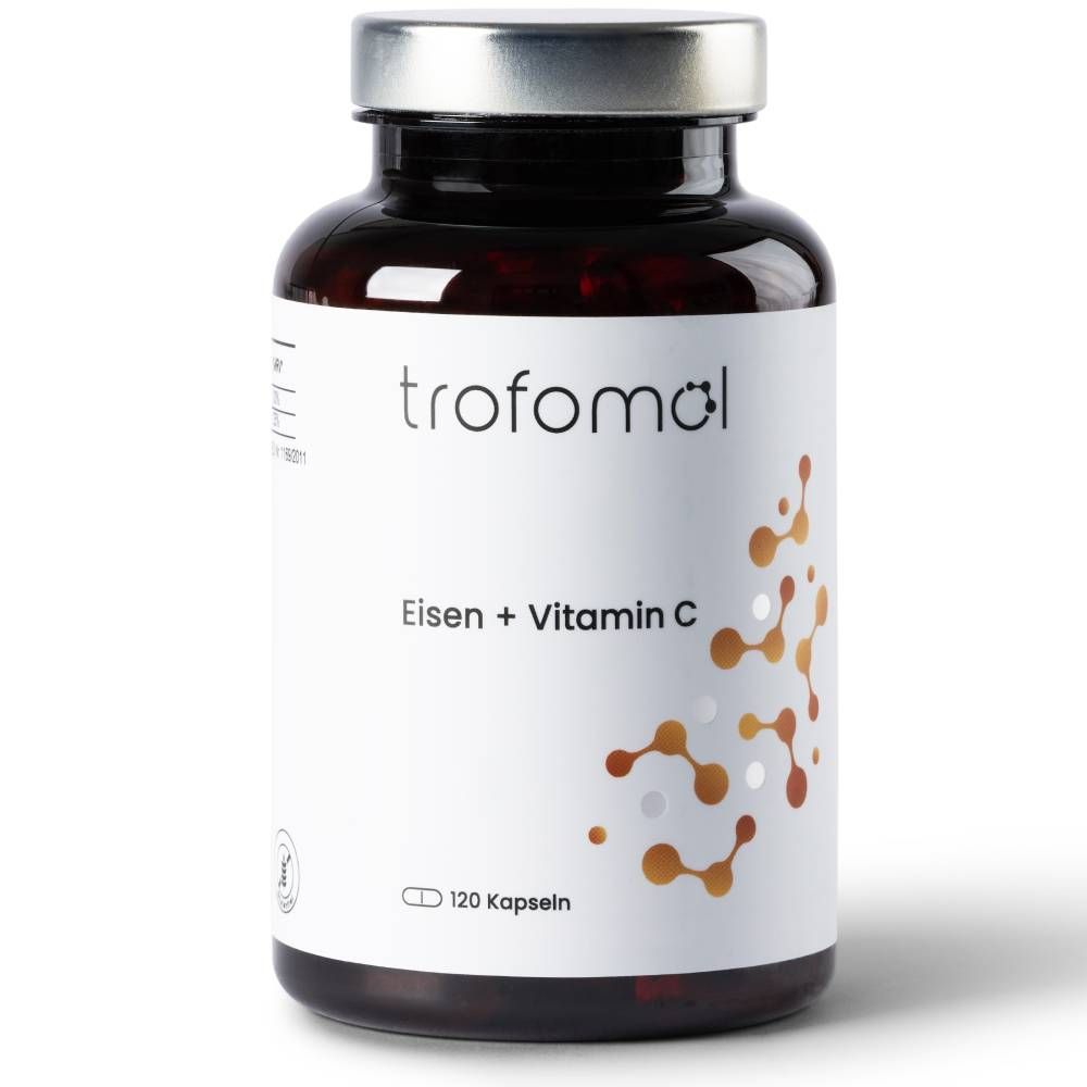 Trofomol Eisen + Vitamin C 120 St Kapseln