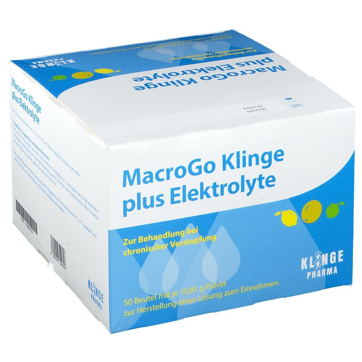MacroGo Klinge plus Elektrolyte