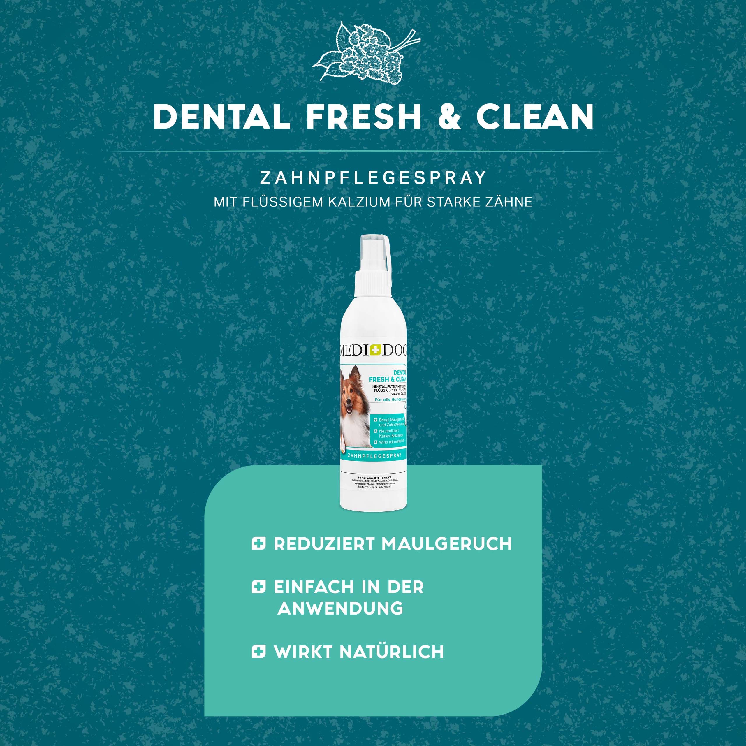 Medidog Dental Fresh & Clean 250 ml