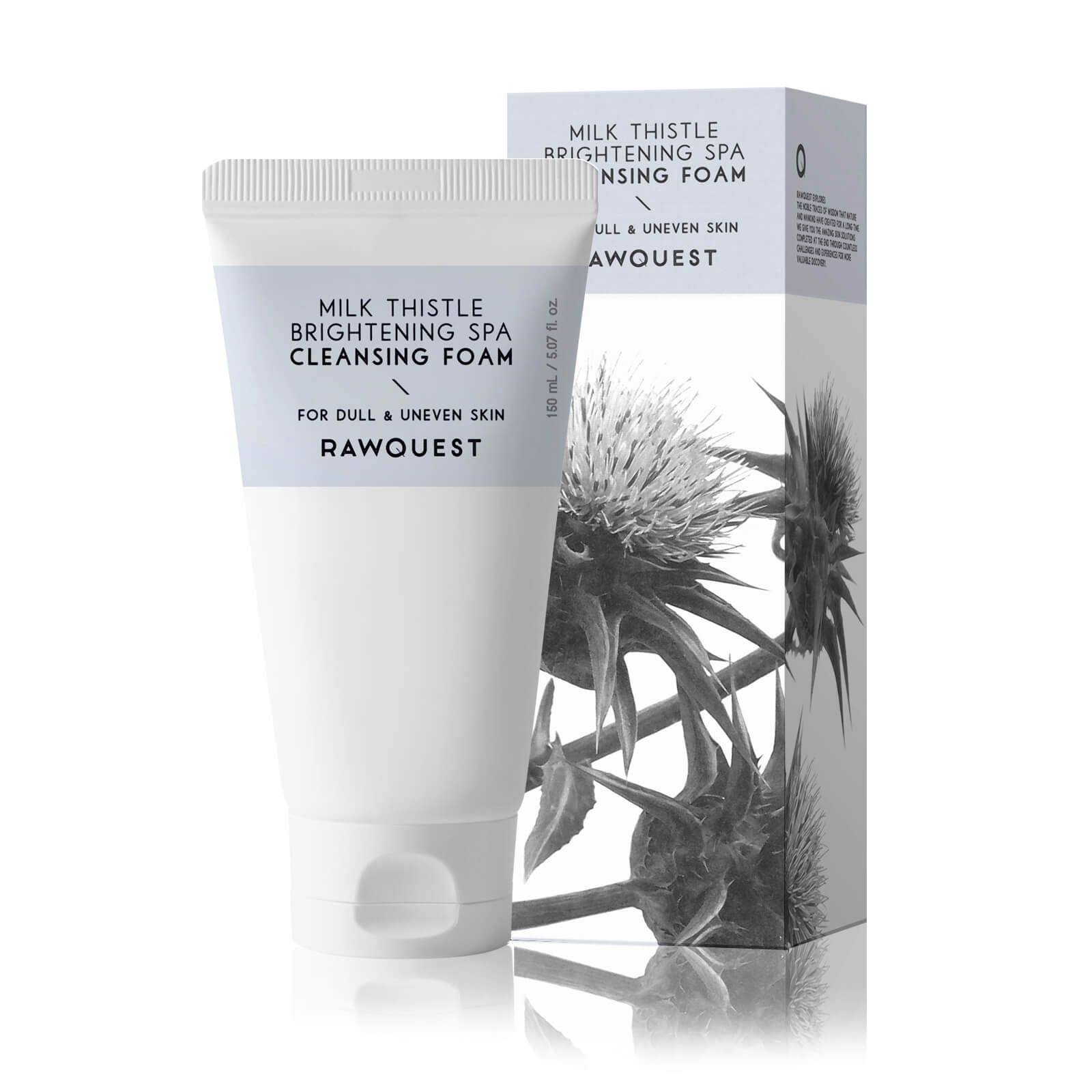 Rawquest Milk Thistle Brightening Spa Cleansing Foam