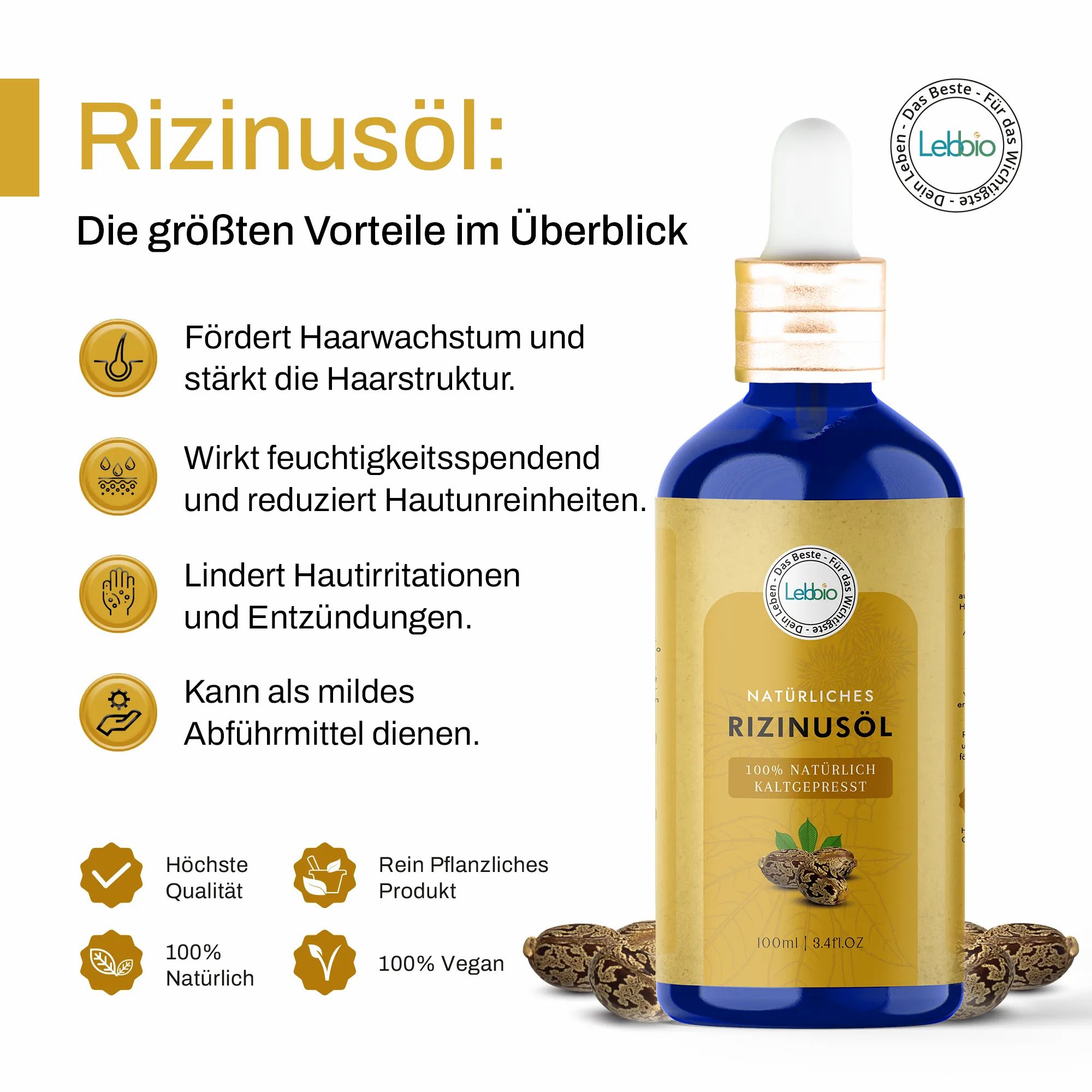 Lebbio Rizinusöl