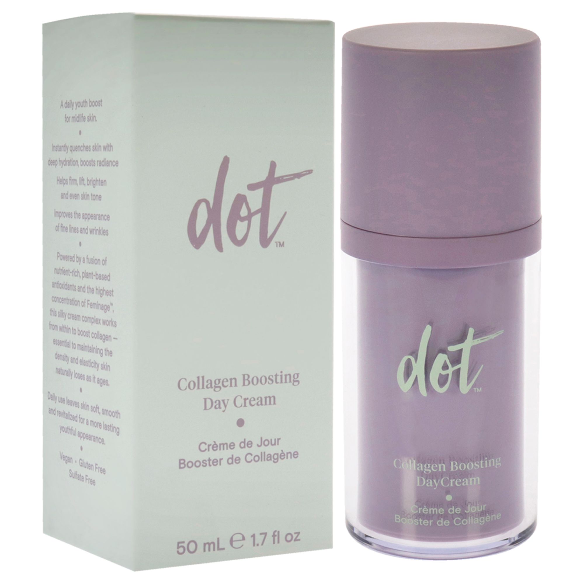 Collagen Boosting Day Cream von dot für Unisex – Creme