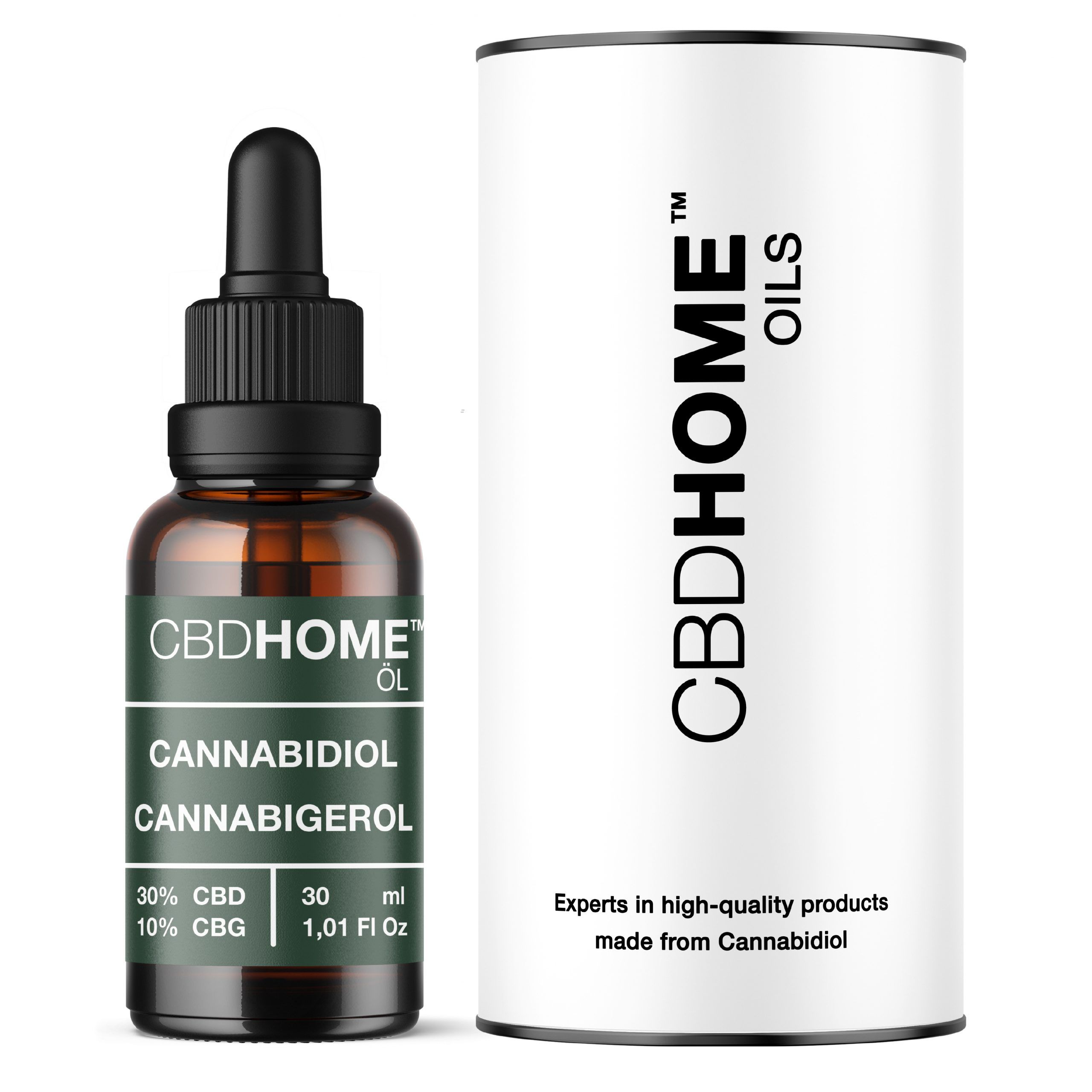 CBD Home – CBD-Öl mit CBN 30 % & 10 CBG ml Öl