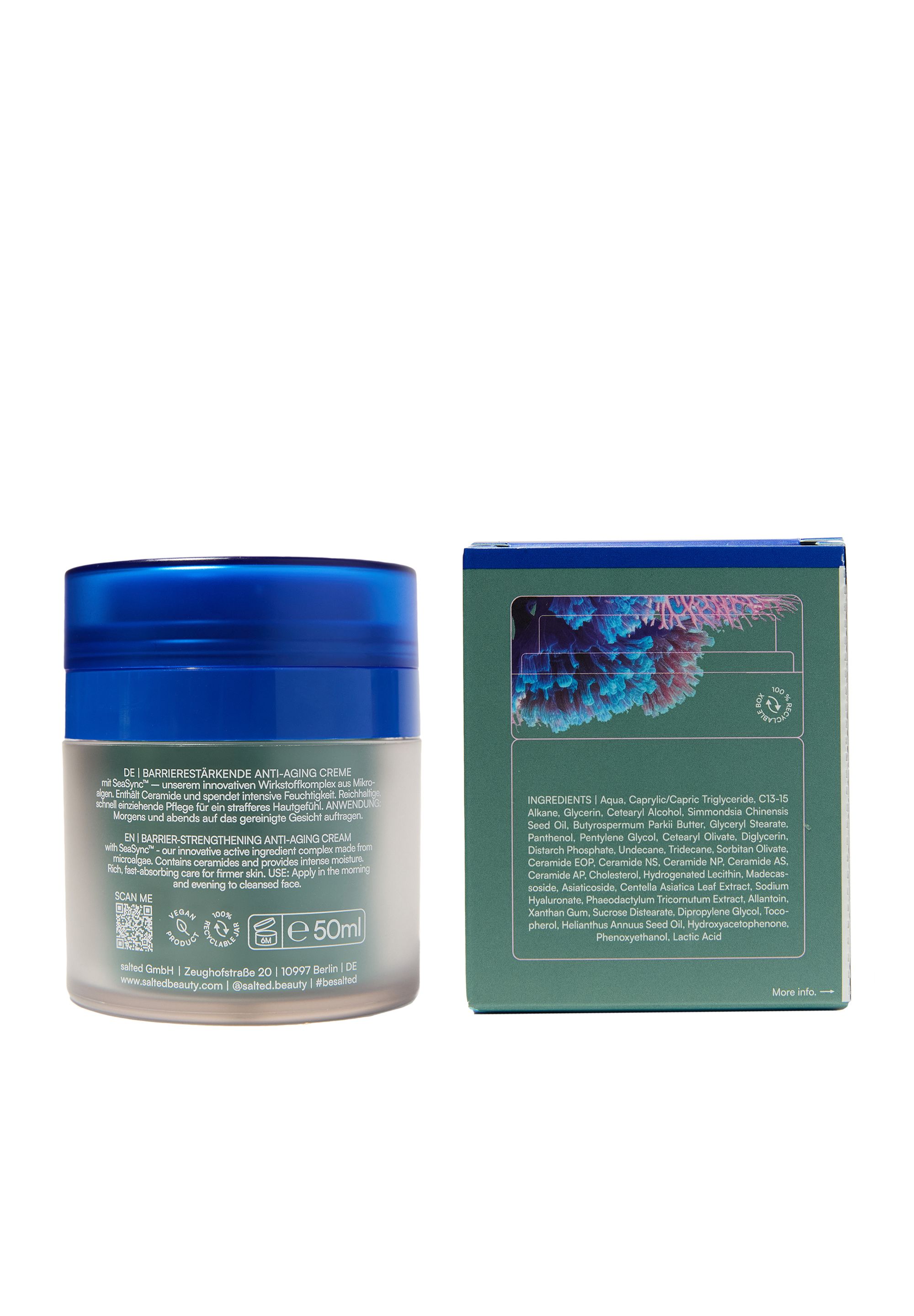 salted Barrierestärkende Creme REFILL Bold Barrier Fragrance-Free