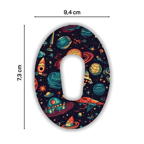 Diasticker® Dexcom G6 Fixiertapes "Stars of the Universe"