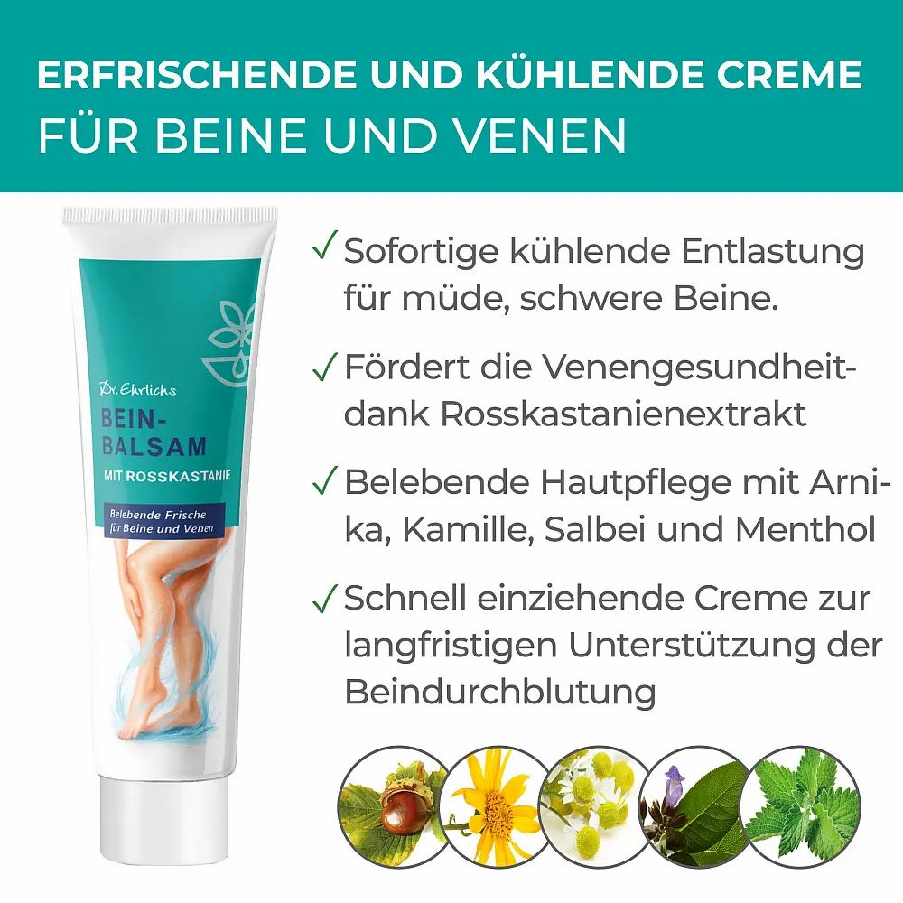 Dr. Ehrlichs Beinbalsam mit Rosskastanie
