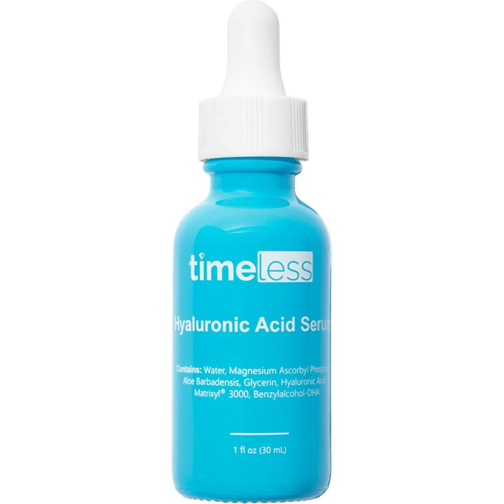 TIMELESS SKIN CARE Hyaluronic Acid + Vitamin C Moisturizing Face Serum