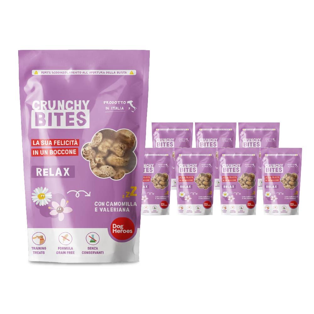 Dog Heroes Crunchy Bites Relax Multipack 8x