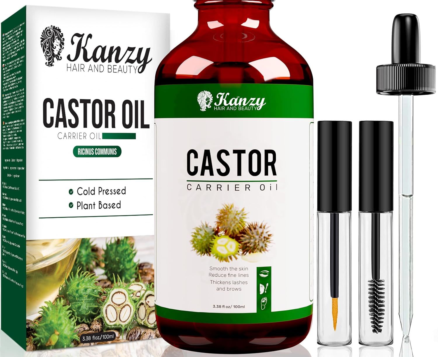 Kanzy Rizinusöl Bio Kaltgepresst V2601-0052 100 ml