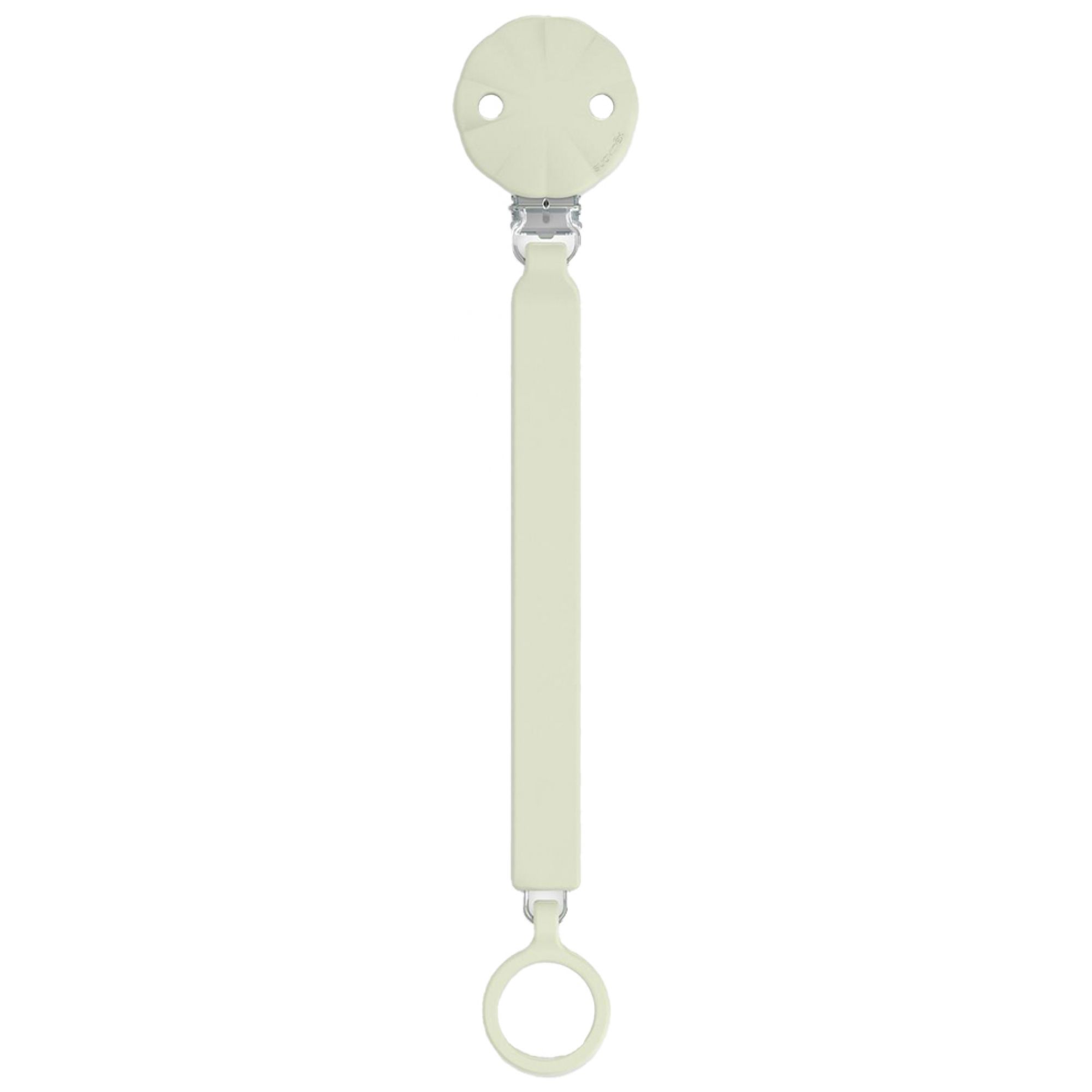 Suavinex Silikon-Schnullerhalter 0 Monate und Mehr (Modell : Wassergrün) 2,5x8x26,5 cm
