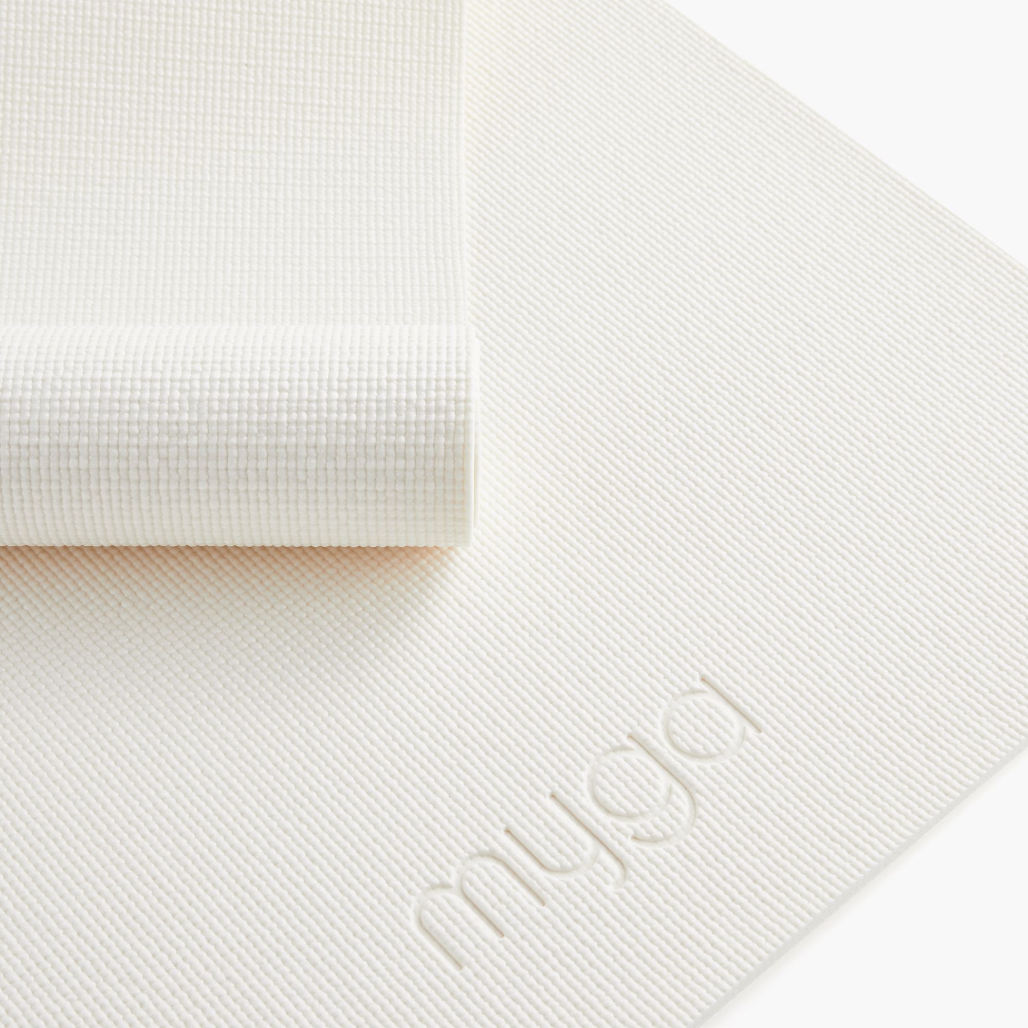 Myga Yogamatte - Cream - Rutschfeste Übungsmatte für Yoga & Fitness