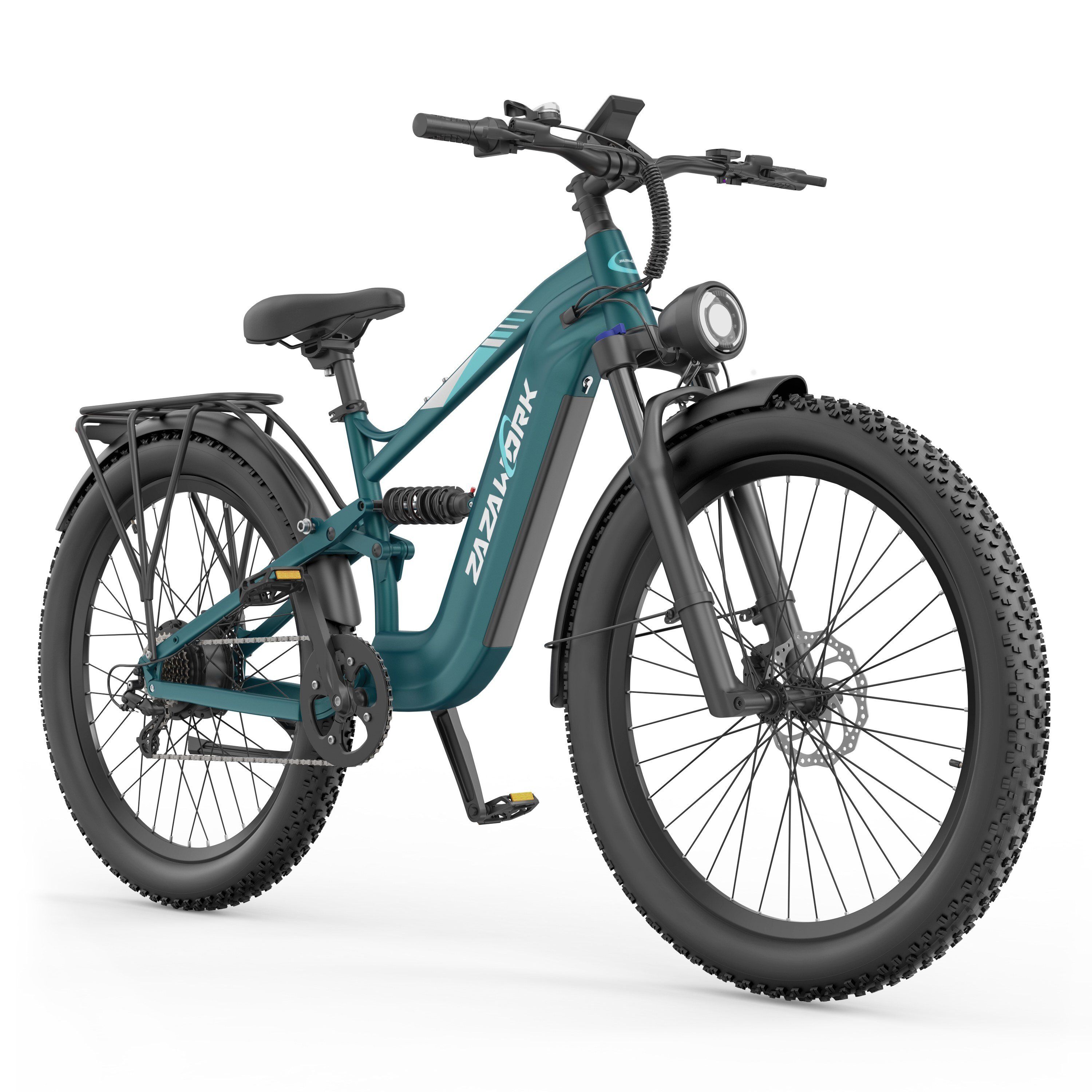 Zazawork Cf500 Elektrisches Mountainbike, 48V 20Ah Akku, 90 km Reichweite 1 St