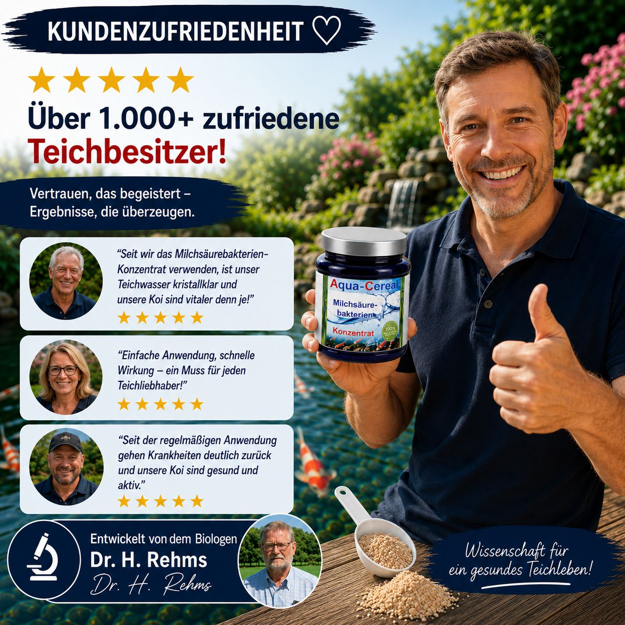 Aqua-Cereal Milchsäurebakterien Konzentrat