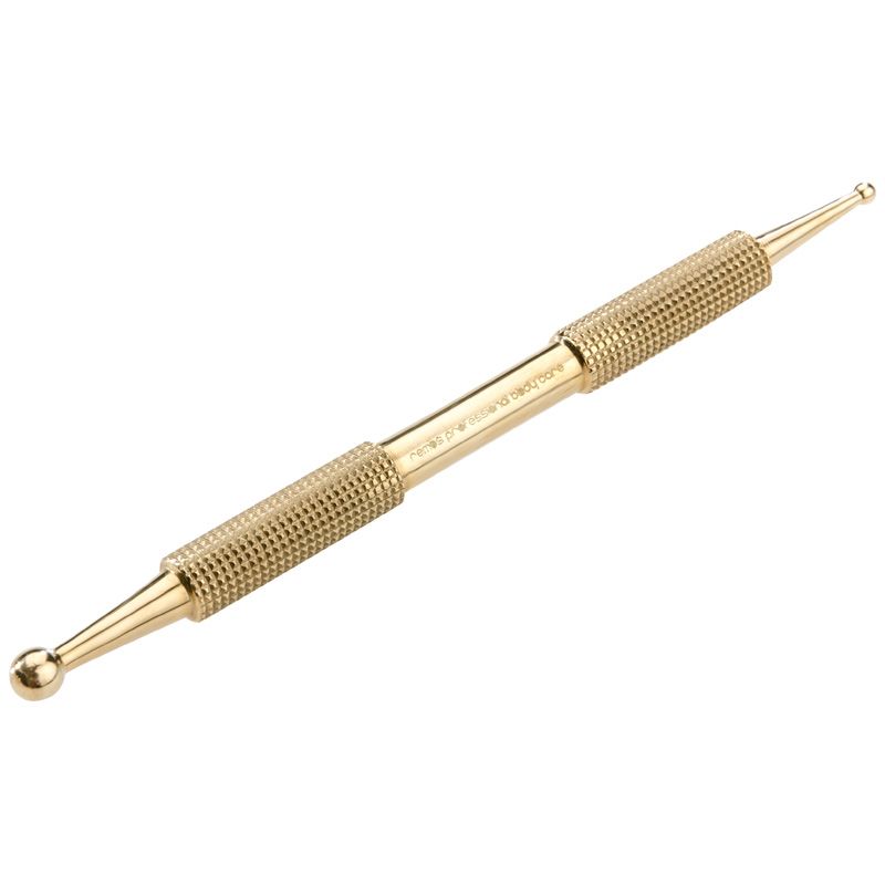 REMOS Akupressurstift, 10 cm, Messing, Ø 2.5 / 4.5 mm