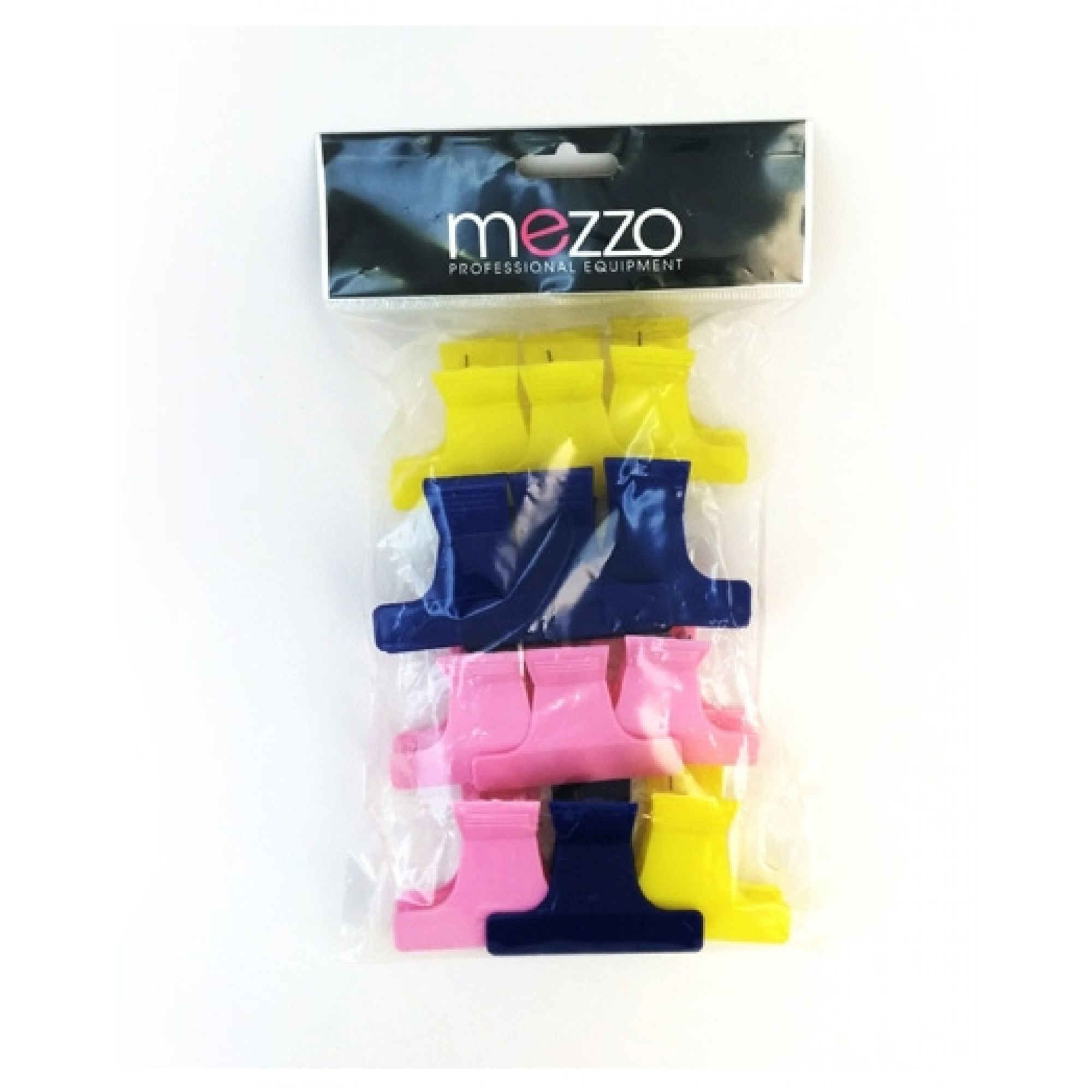 Mezzo Krokodilklemmen, Kleines Modell, Sortierte Farben 10x10x10 cm