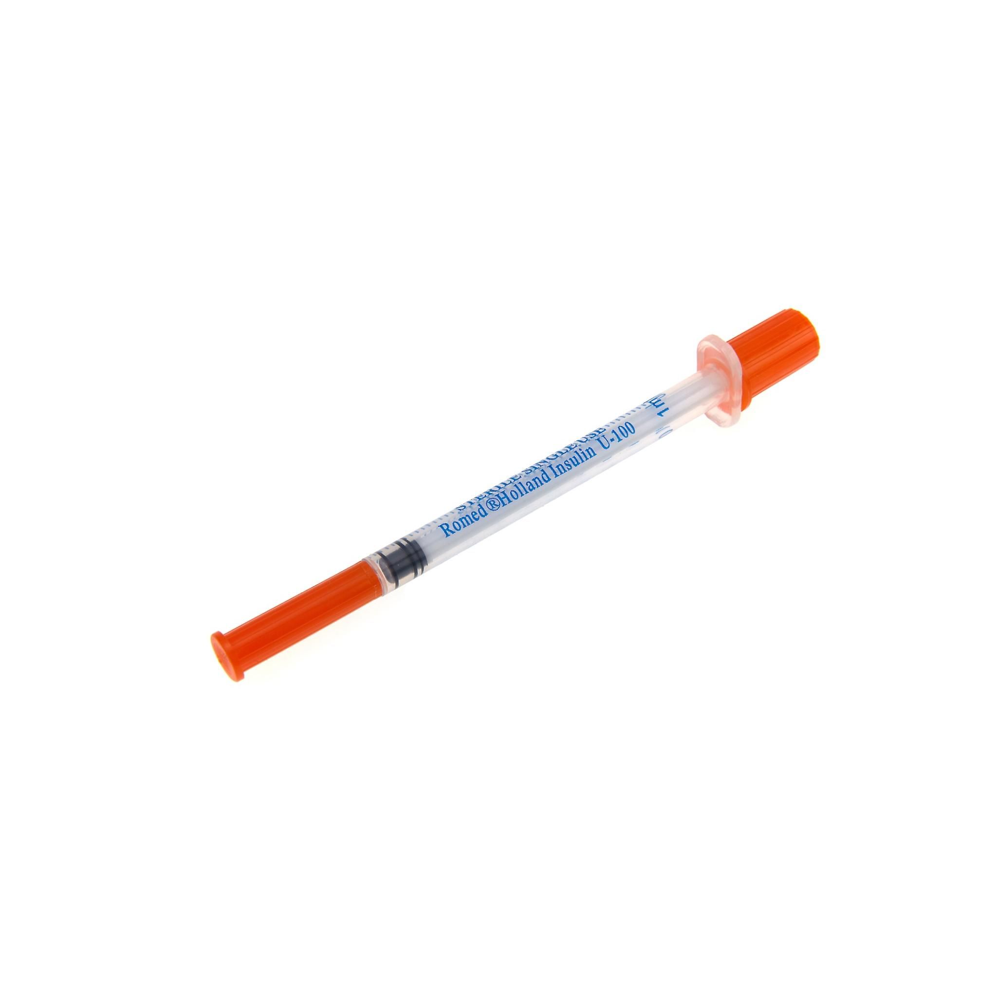 Romed Insulinspritzen U-100 steril 100 I.E. / 1ml