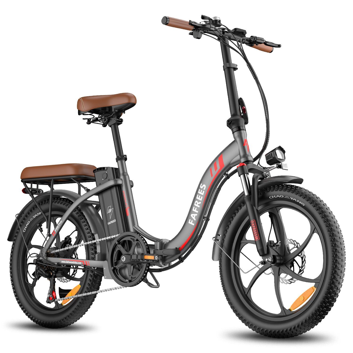 Fafrees F20 PRO City-E-Bike mit tiefem Einstieg, 20-Ah-Akku 1 St