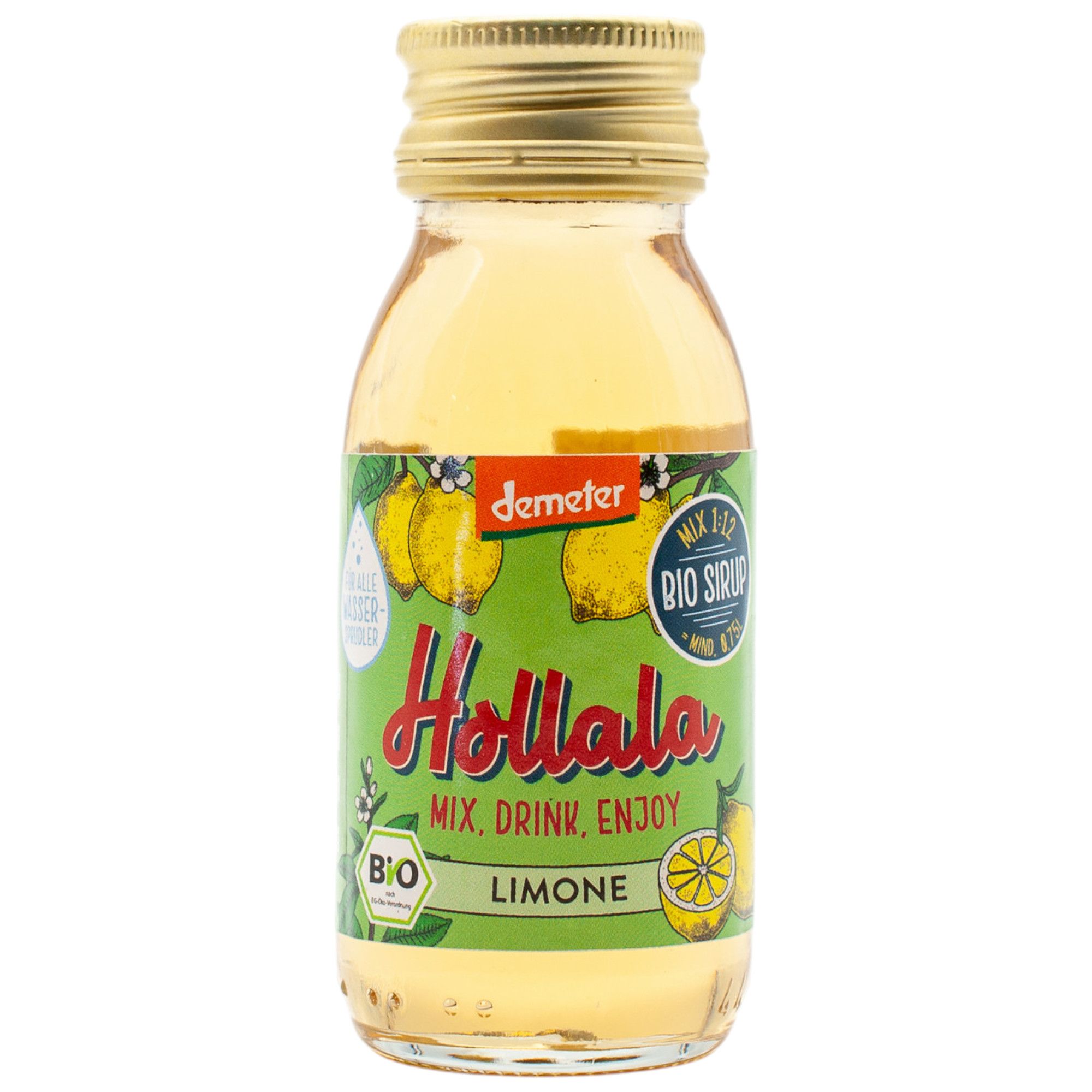 Hollala - Bio (Demeter) Sirup Limone 60 ml