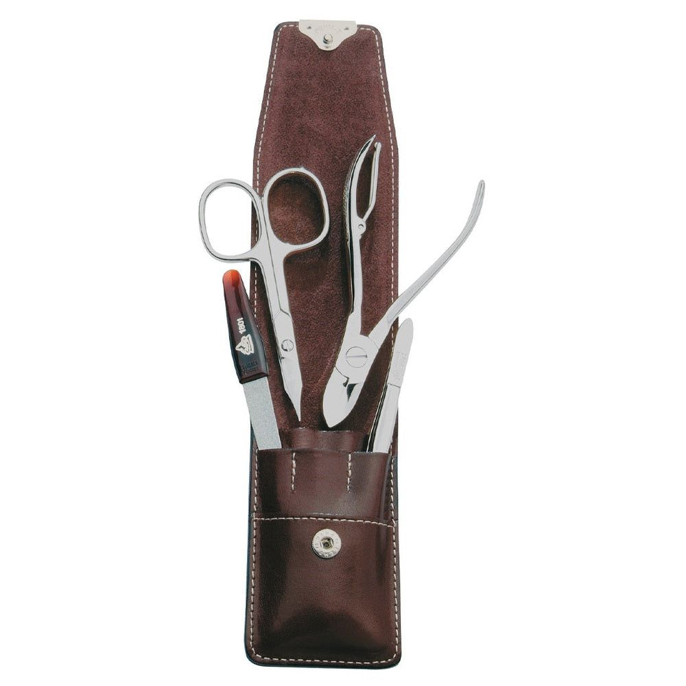 Erbe Solingen Maniküre Etui Braun 1 St Set