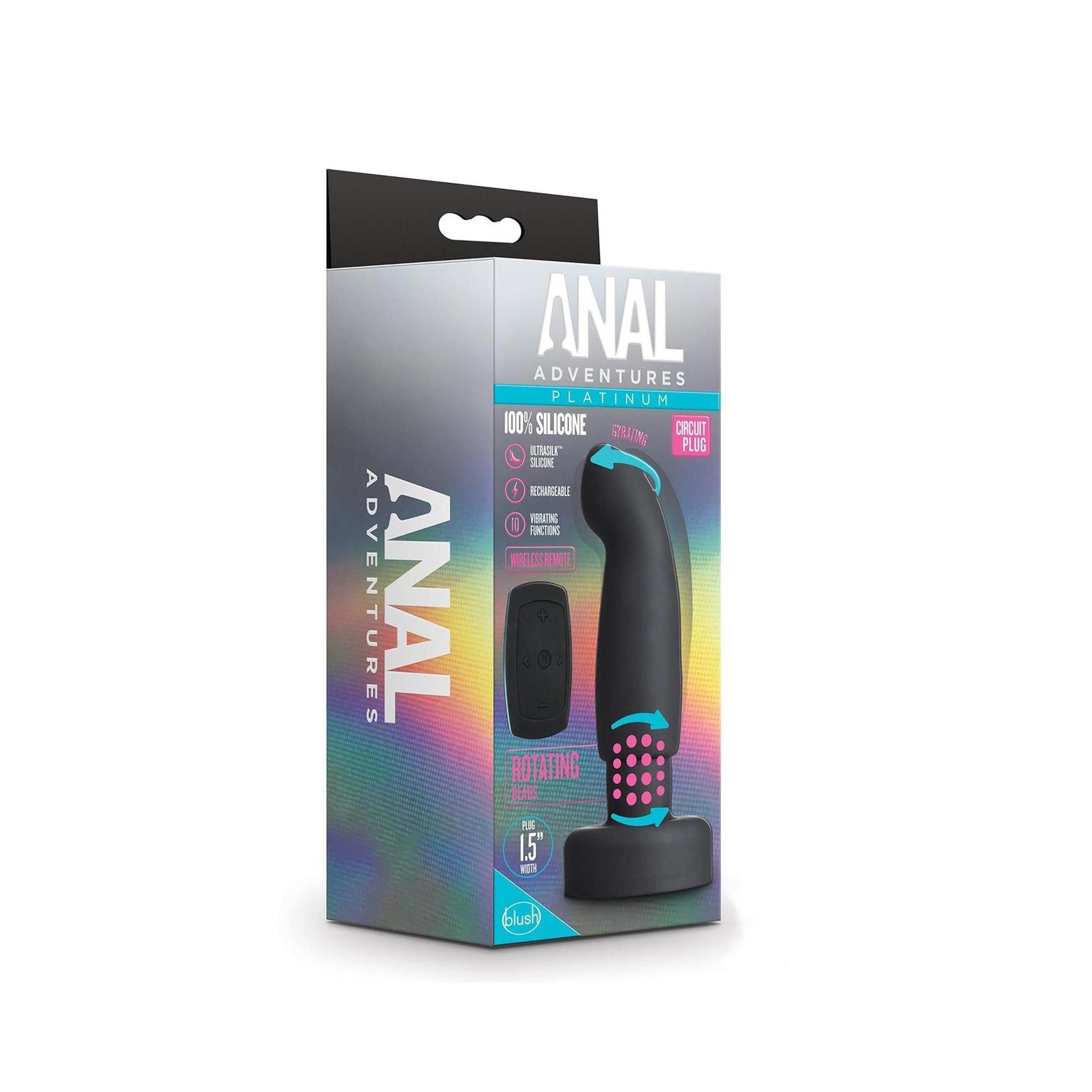 Blush - ANAL ADVENTURES PLATINUM CIRCUIT Plug