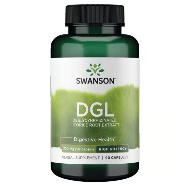 SWANSON DGL estratto di radice di liquirizia deglutinata 700 mg