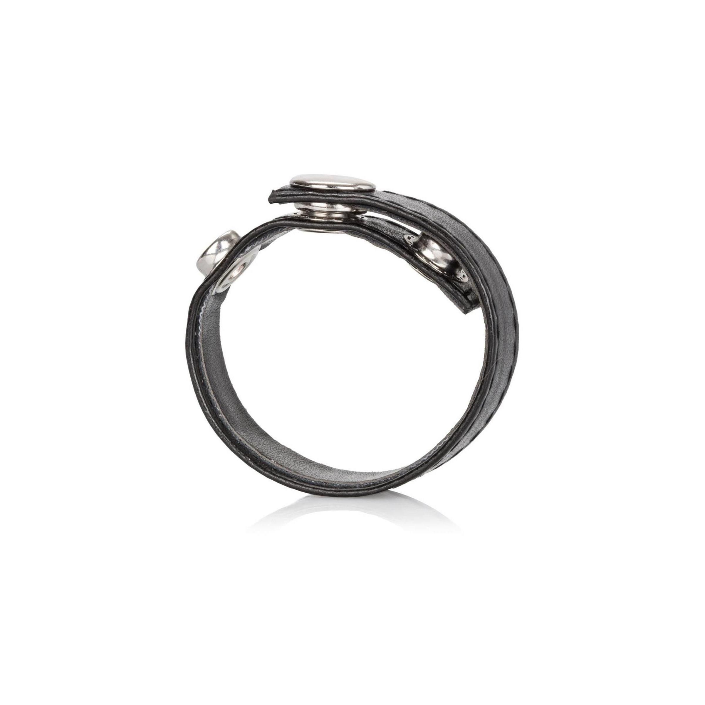 CalExotics - Leather 3-Snap Ring