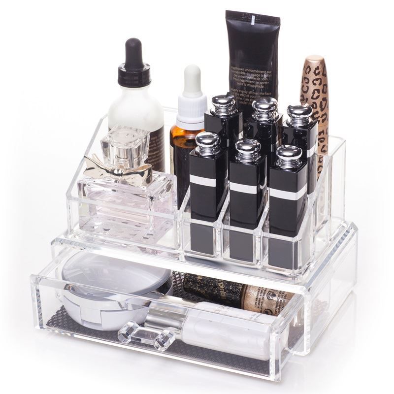 UNIQ Makeup-Acryl-Organizer mit 1 Schublade + Aufsatz, SF-1061