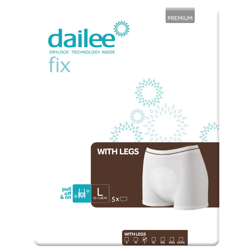 Dailee Fix Fixierhosen für Inkontinenzeinlagen 5 St
