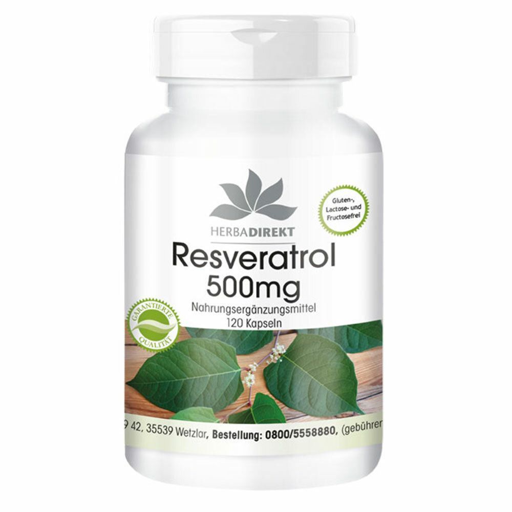 Resvératrol 500 mg en gélules