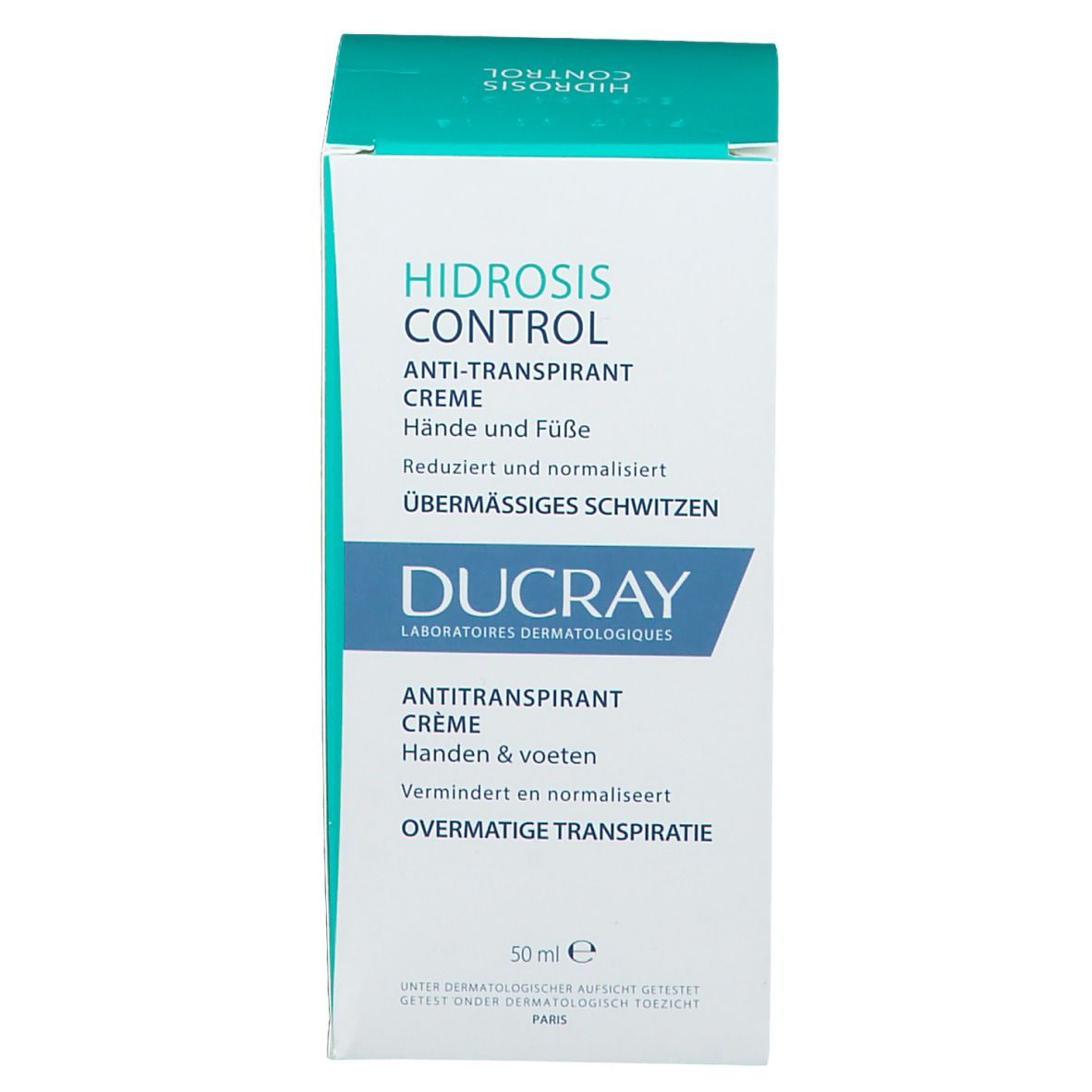 DUCRAY HIDROSIS CONTROL Hand- und Fußcreme