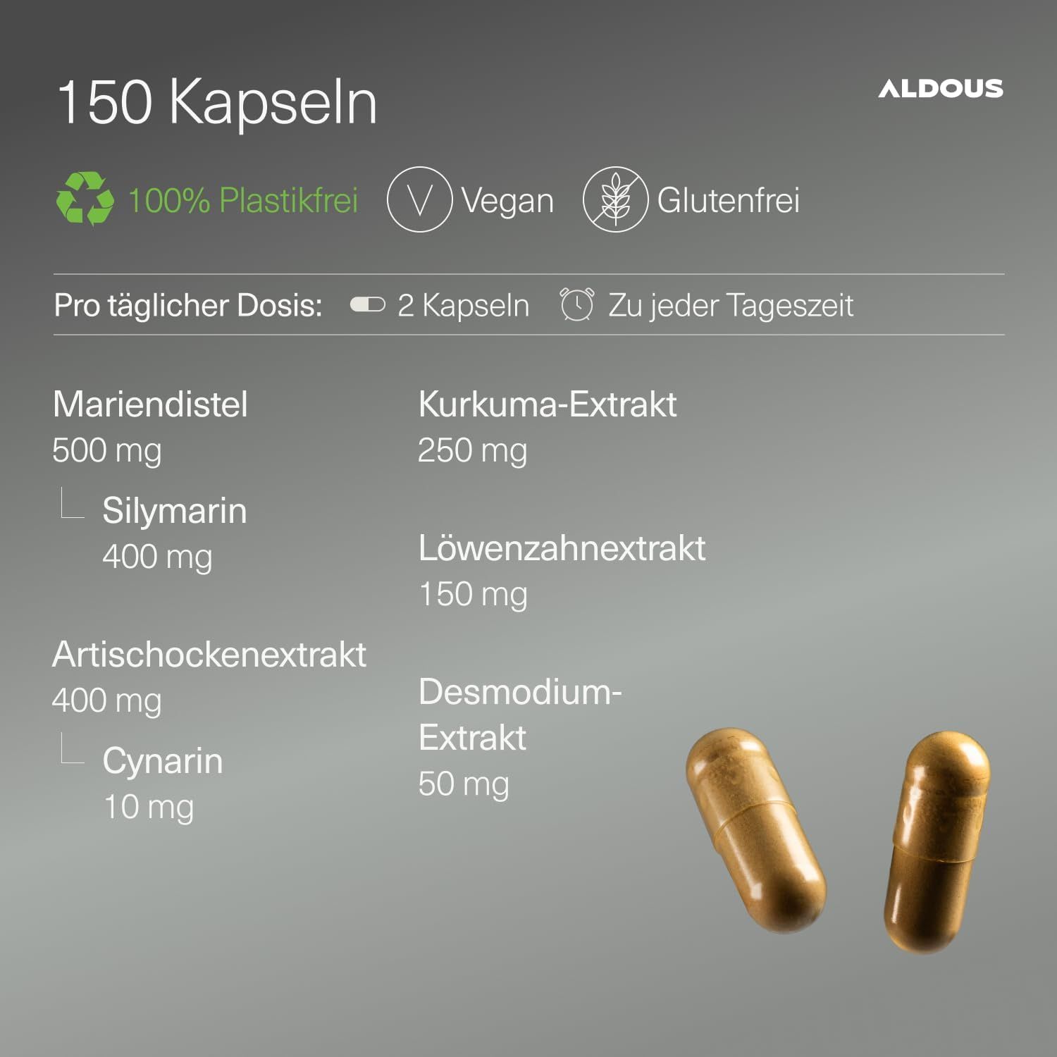 Aldous Mariendistel Kapseln