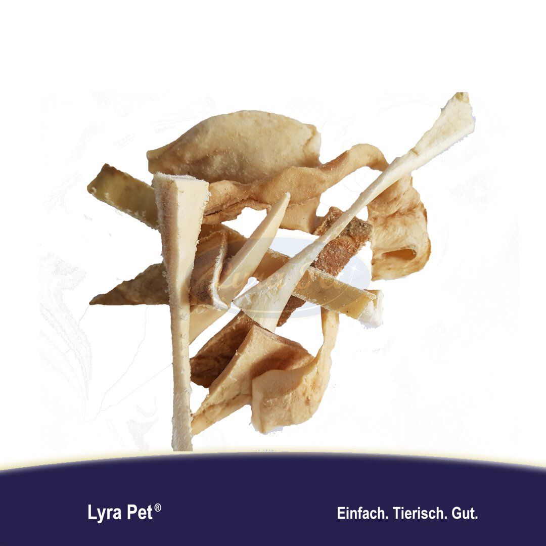 Lyra Pet® Rinderkopfhaut Abschnitte 1 - 7 cm