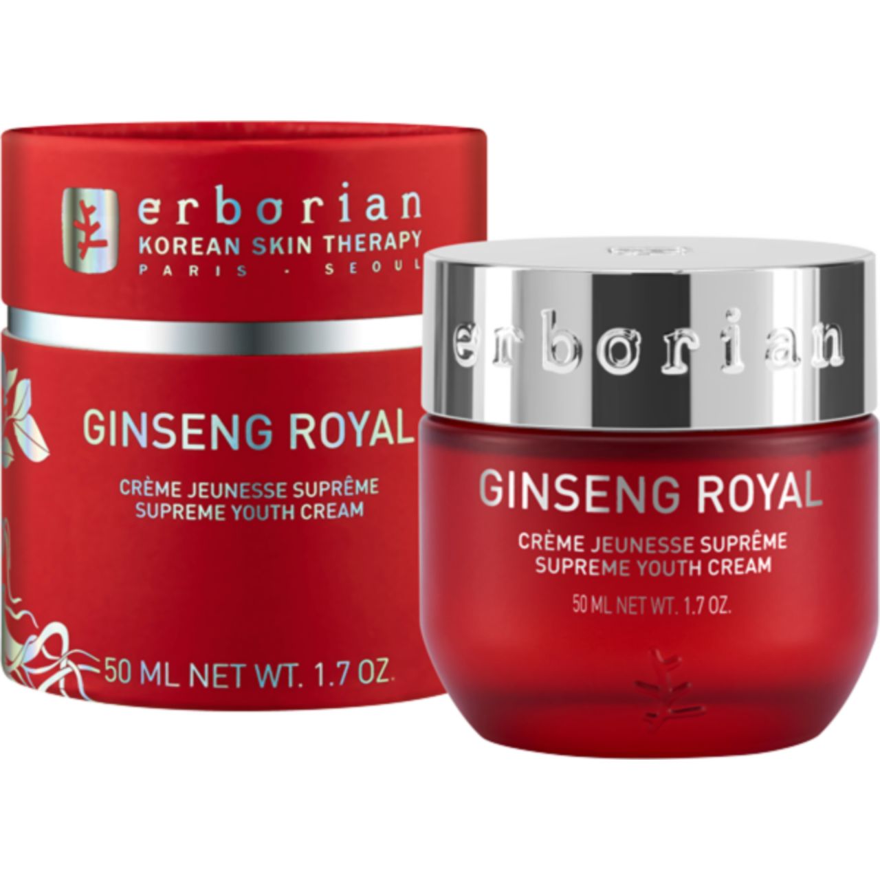 Erborian Korean Skin Therapy Paris Seoul Ginseng Royal Creme
