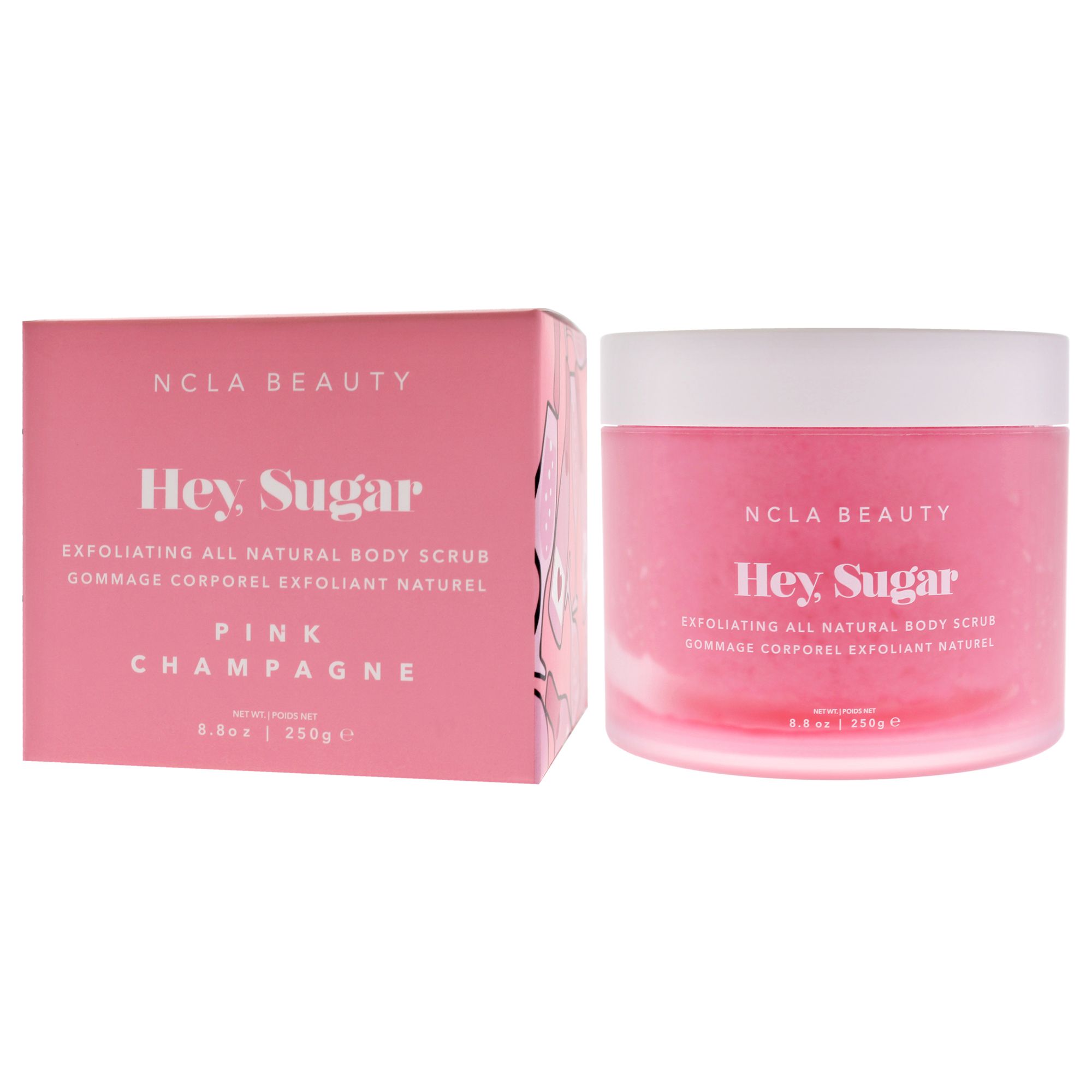 Hey Sugar natürlich Körperpeeling - Pink Champagne von NCLA