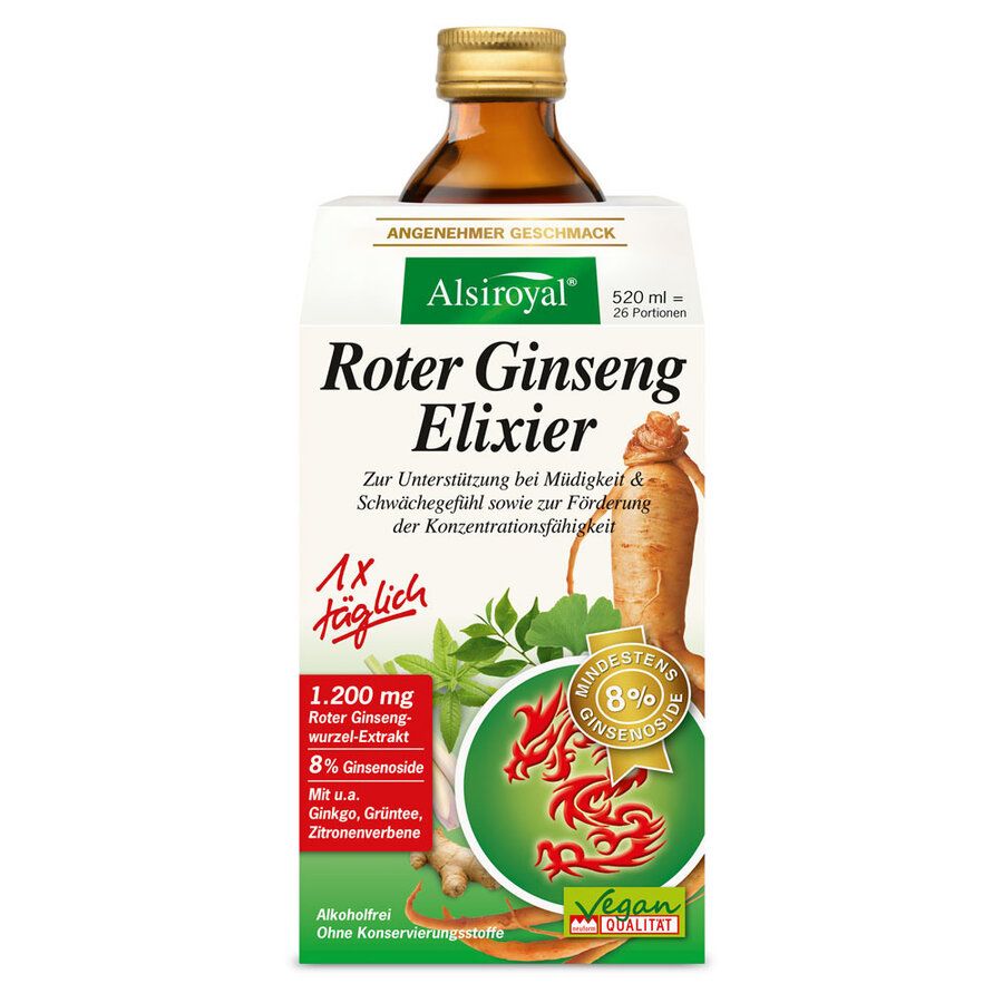 Alsiroyal Roter Ginseng Elixier