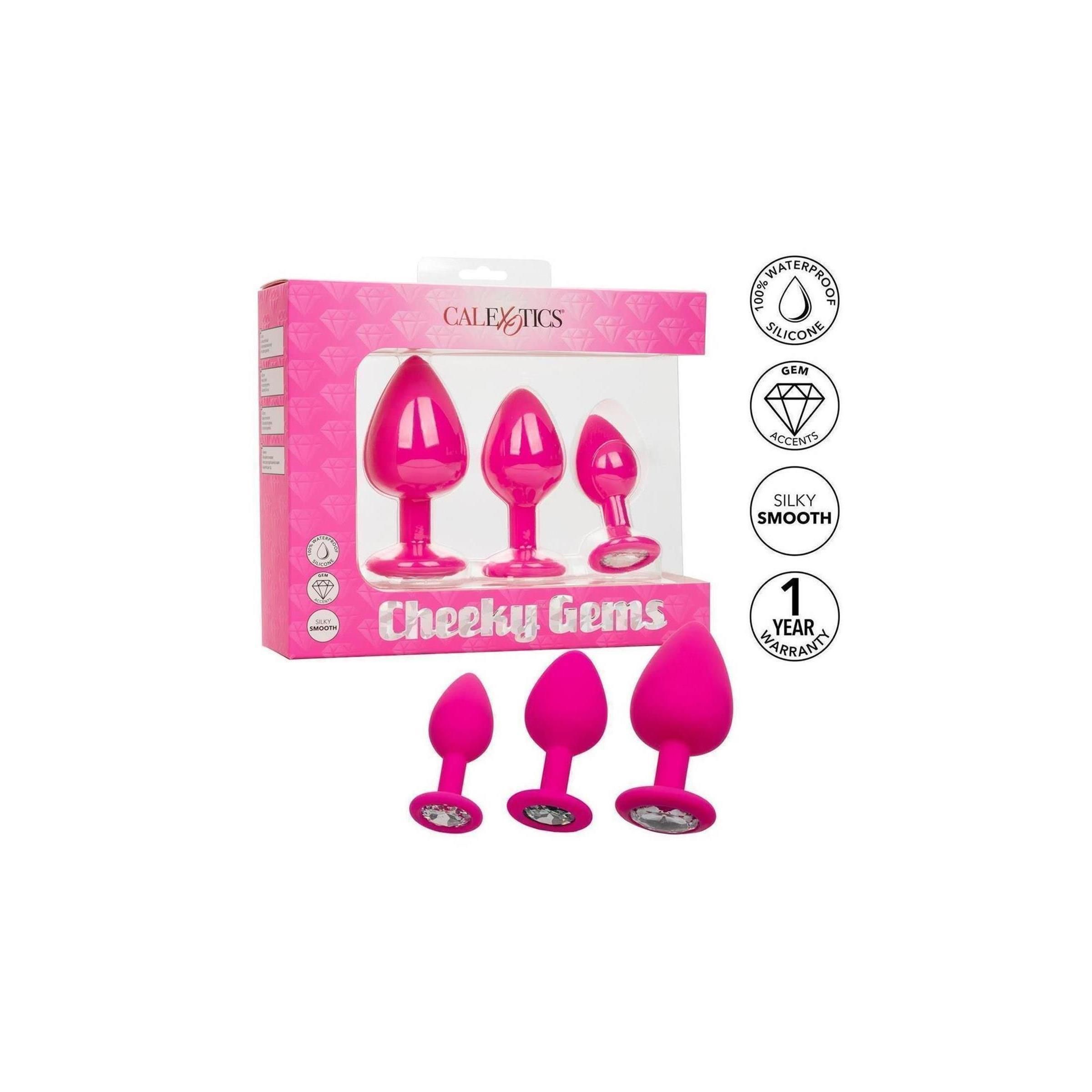 CalExotics - Cheeky Gems 3 Pcs