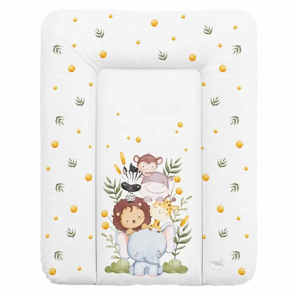Materassino Fasciatoio Ceba Baby 50x70, Happy Safari