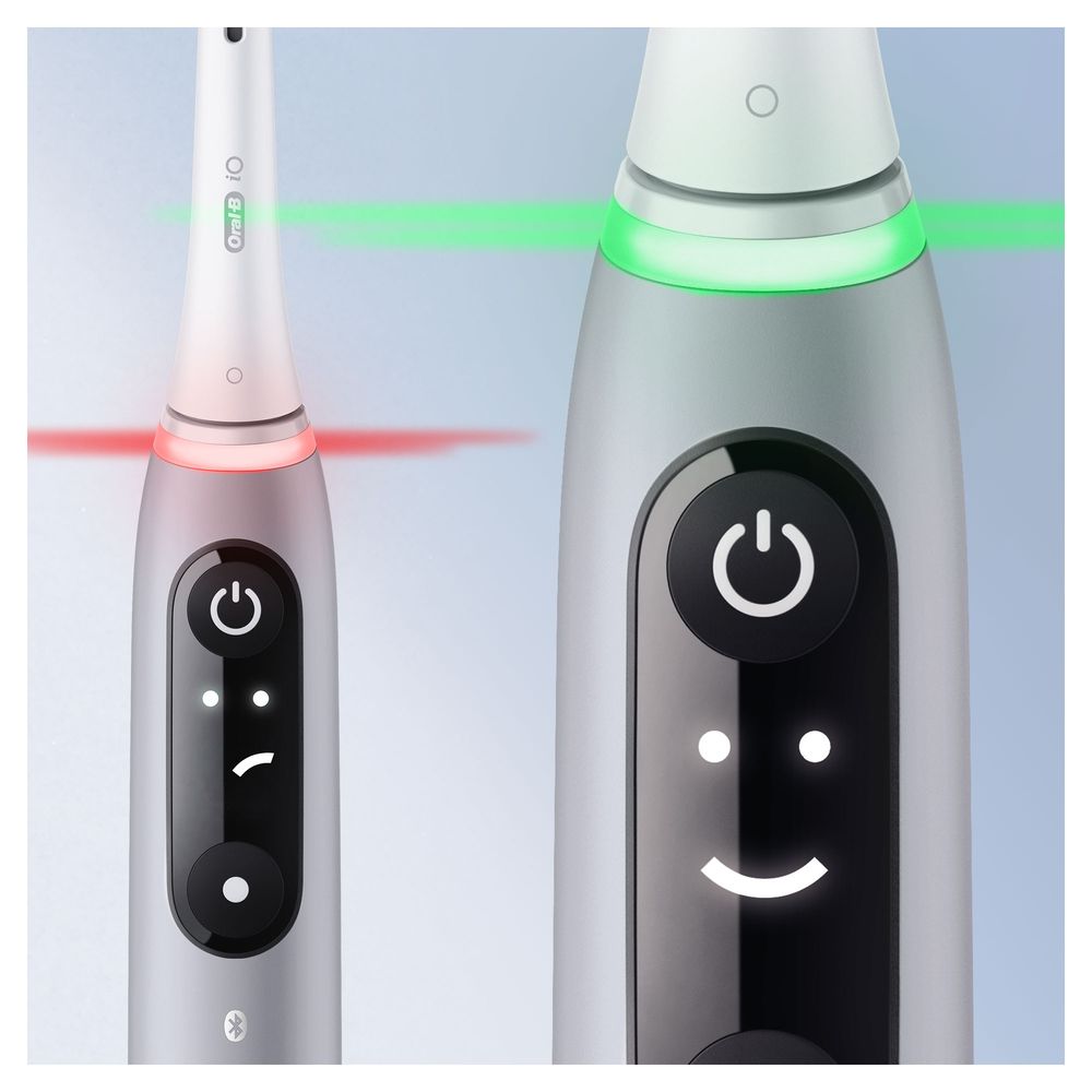 Oral-B - Elektrische Zahnbürste "iO Series 6 Grey Opal" in Grau