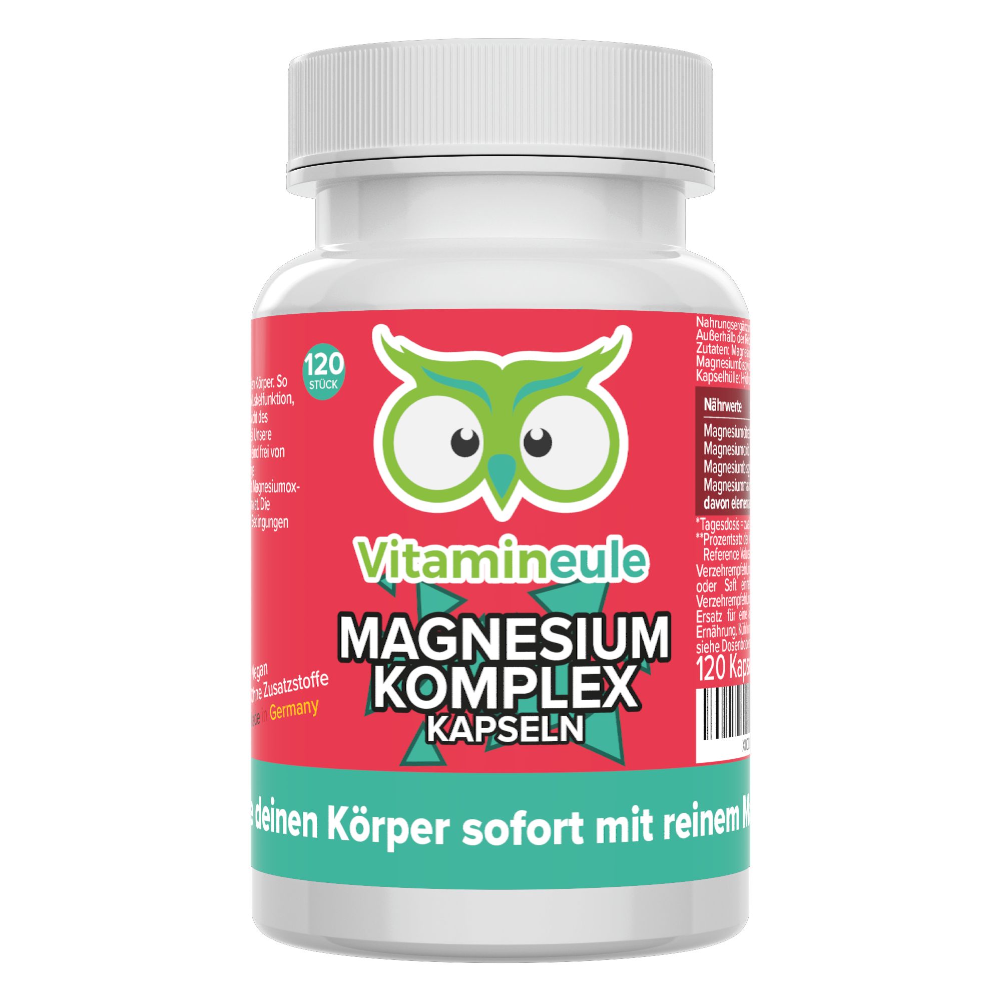 Magnesium Komplex Kapseln - Vitamineule®